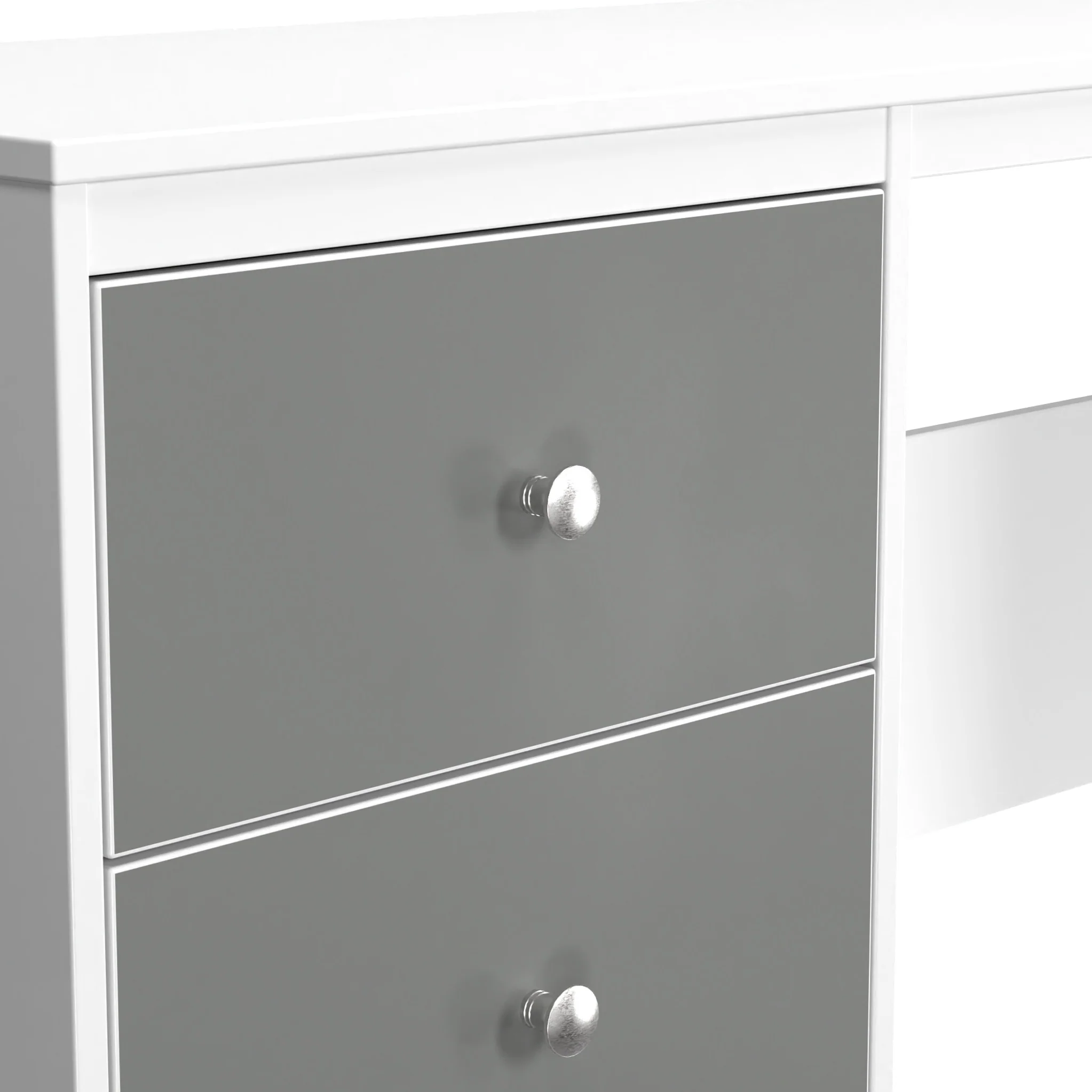 Bennet 3 Drawer Wide Desk - Image 5