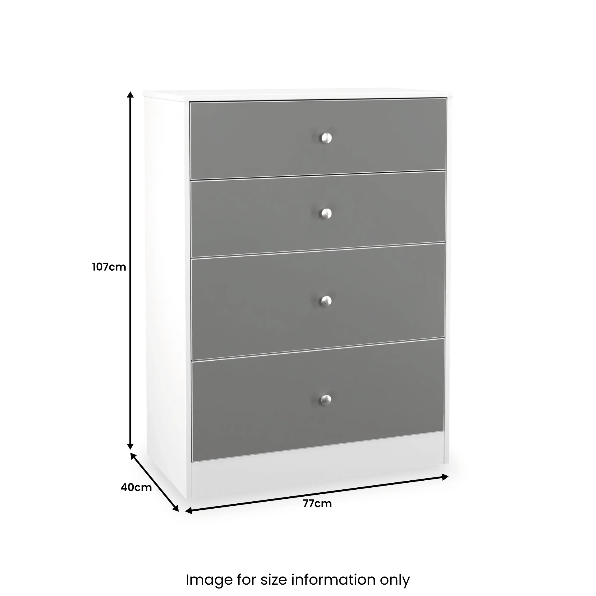 Bennet 4 Drawer Deep Chest - Image 9