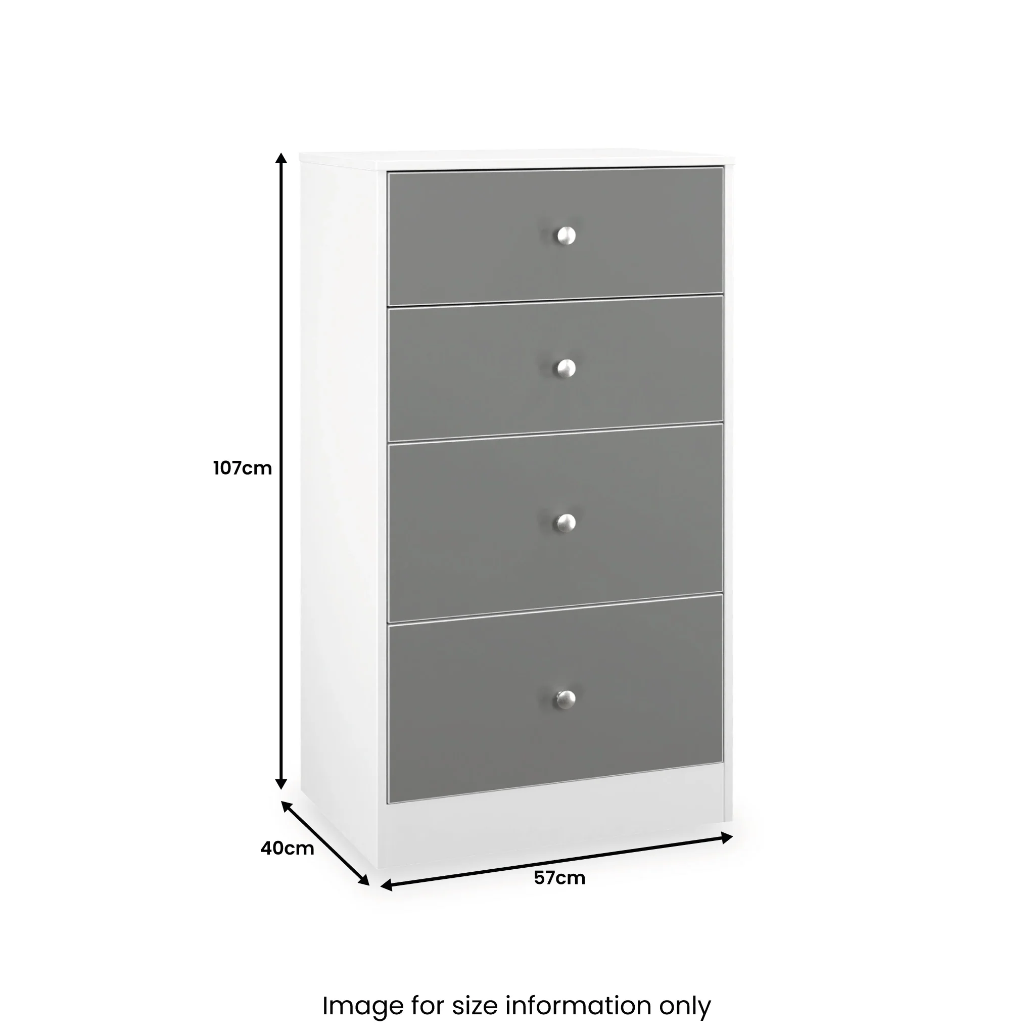 Bennet 4 Drawer Midi Deep Chest - Image 11
