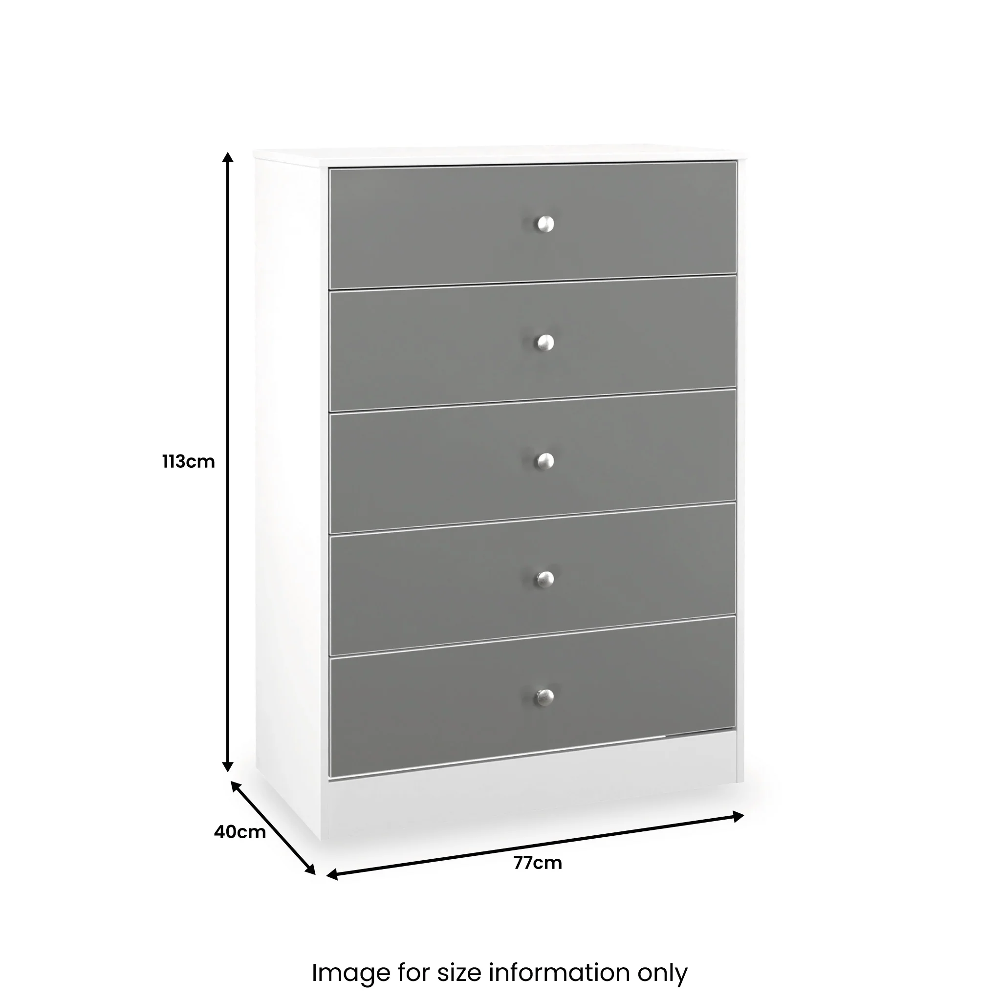 Bennet 5 Drawer Chest - Image 12
