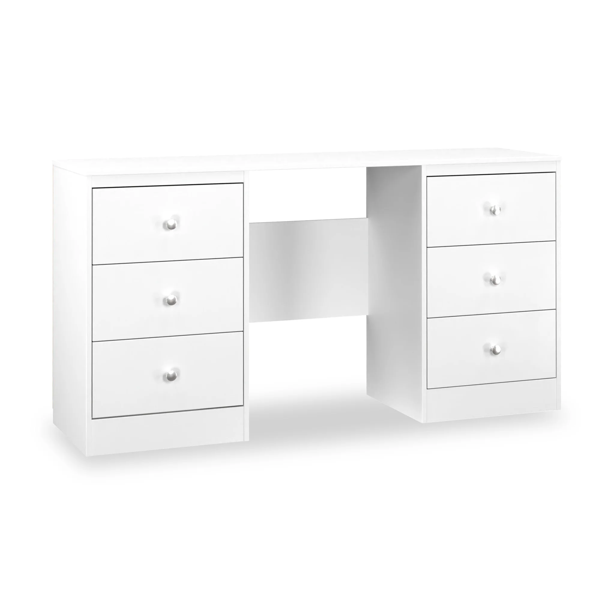 Bennet 6 Drawer Kneehole Desk - Image 2