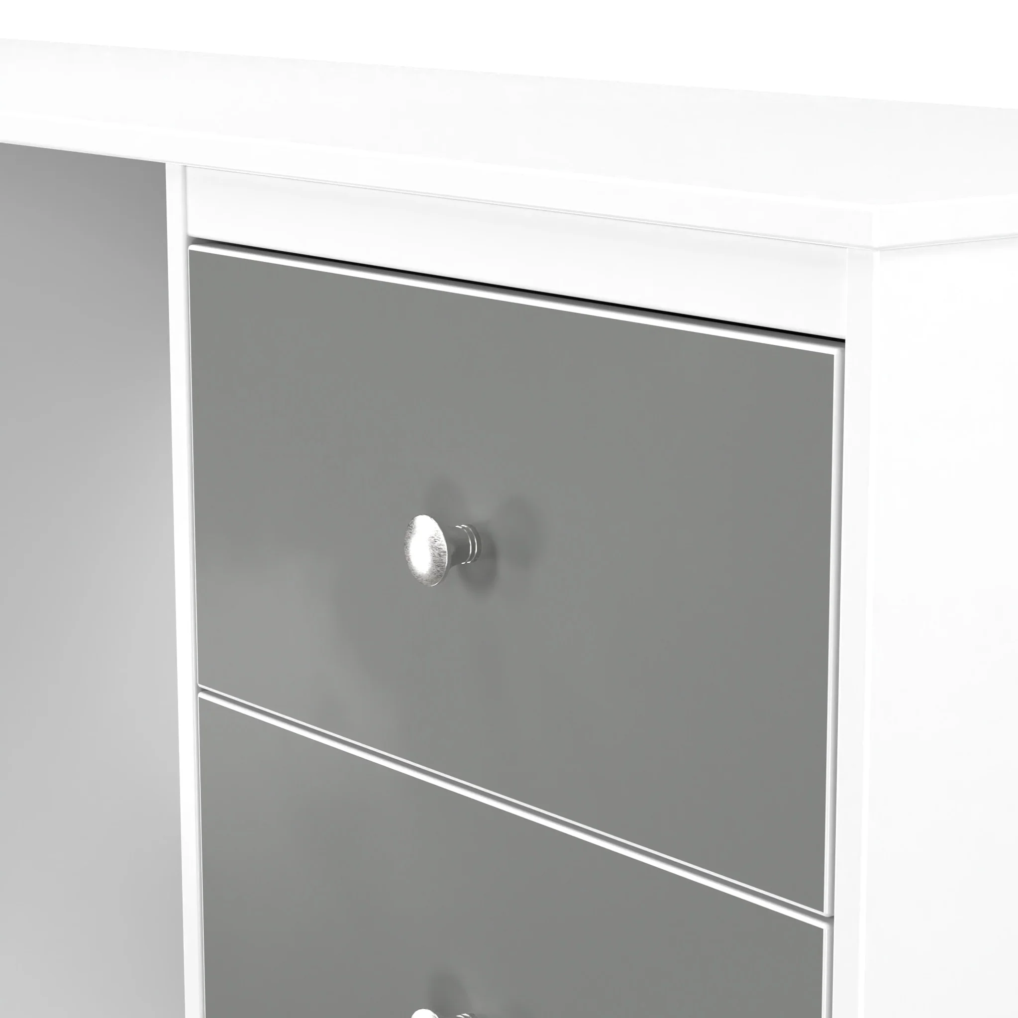 Bennet 6 Drawer Kneehole Desk - Image 4