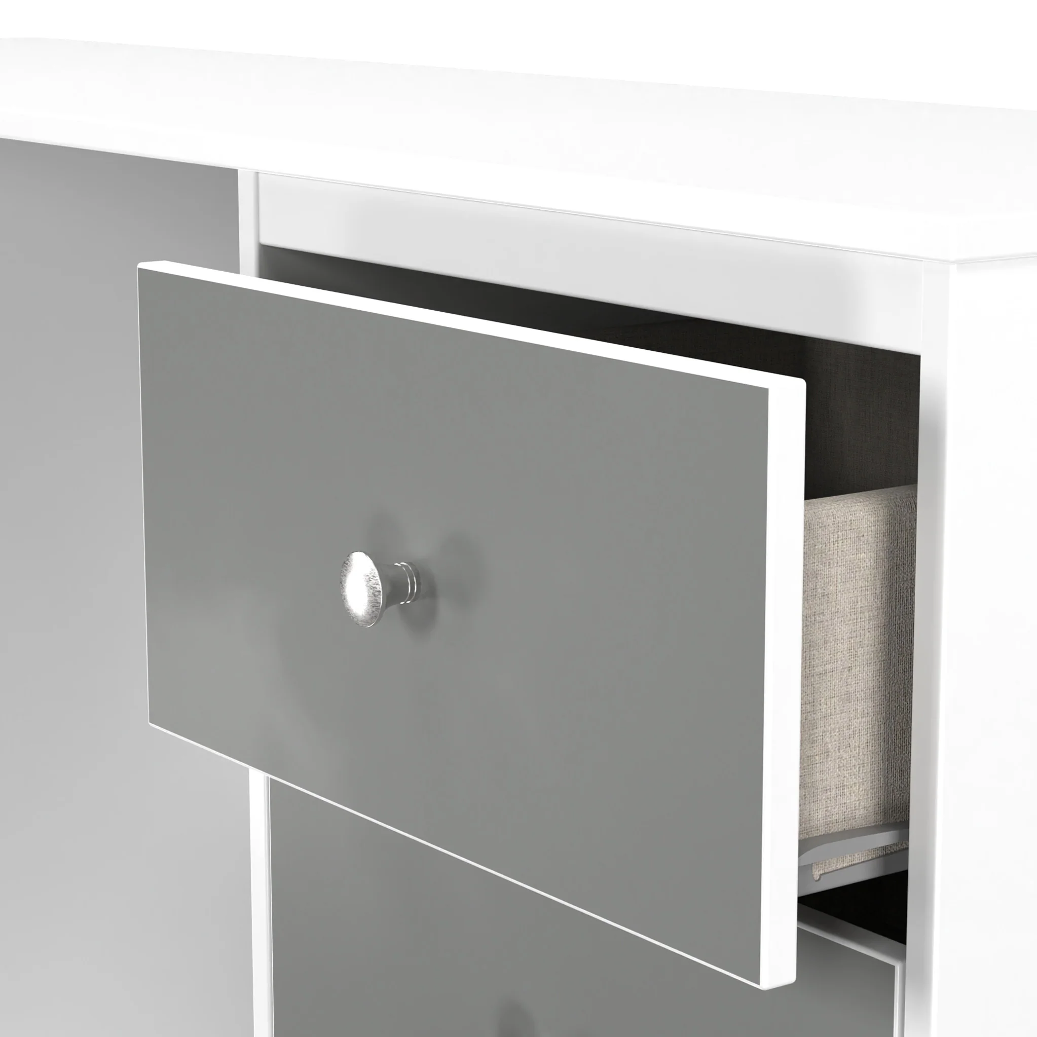 Bennet 6 Drawer Kneehole Desk - Image 5
