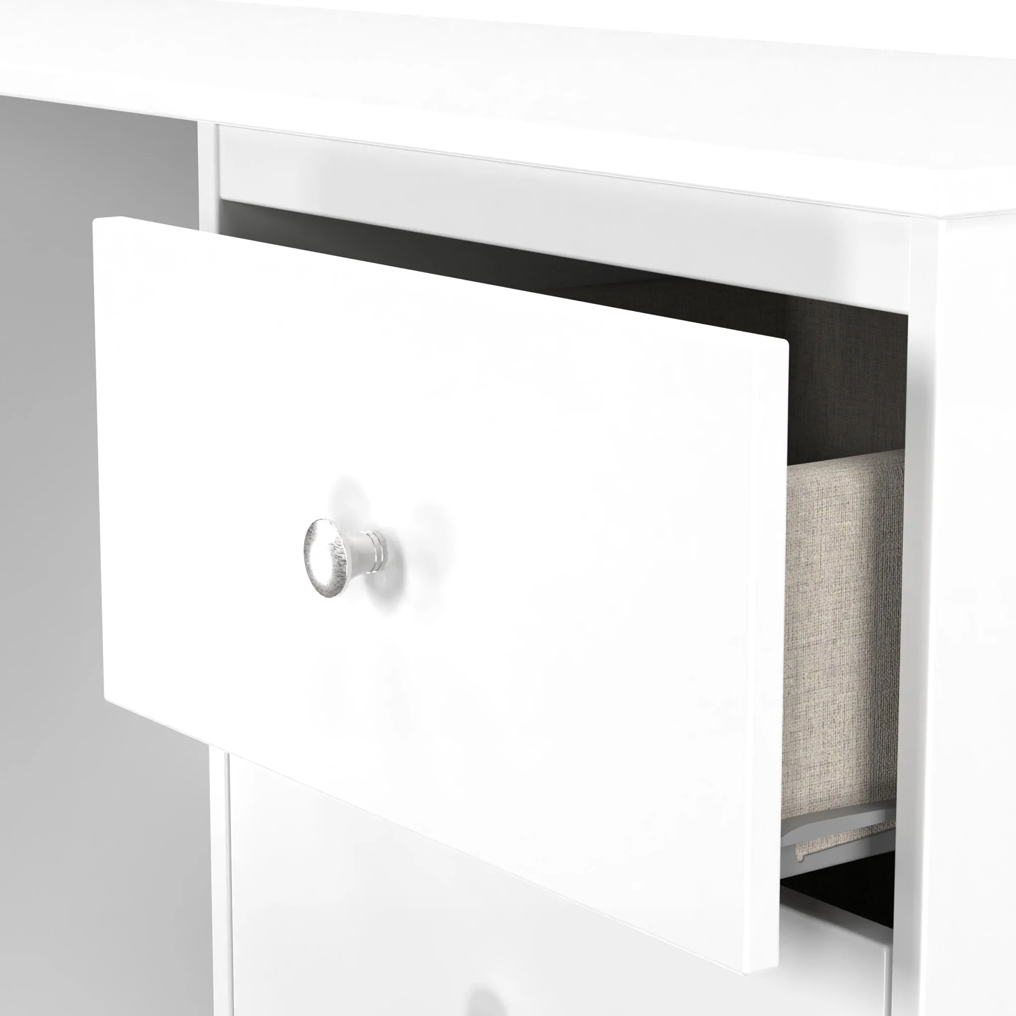 Bennet 6 Drawer Kneehole Desk - Image 9