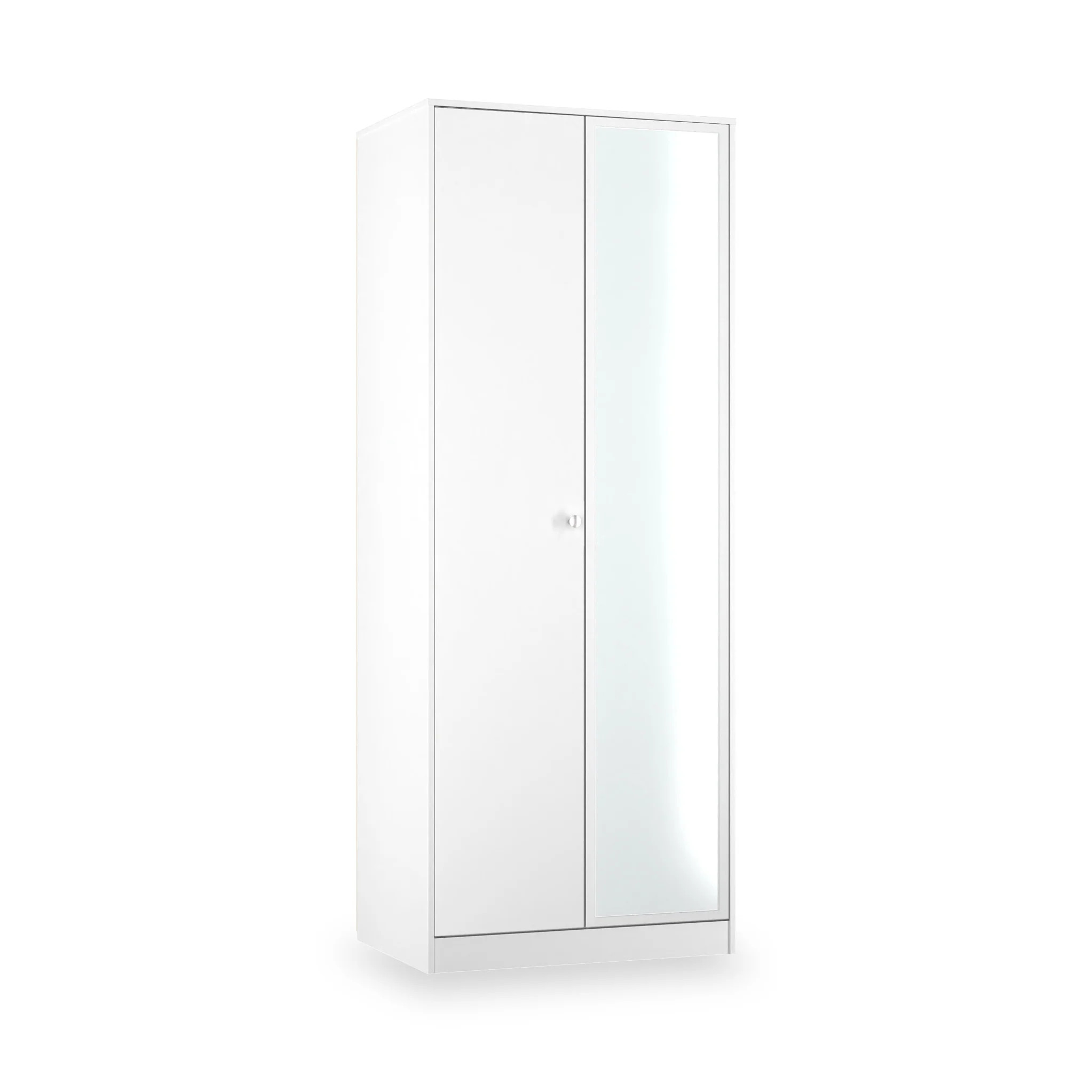 Bennet Tall 2 Door Mirrored Wardrobe - Image 2