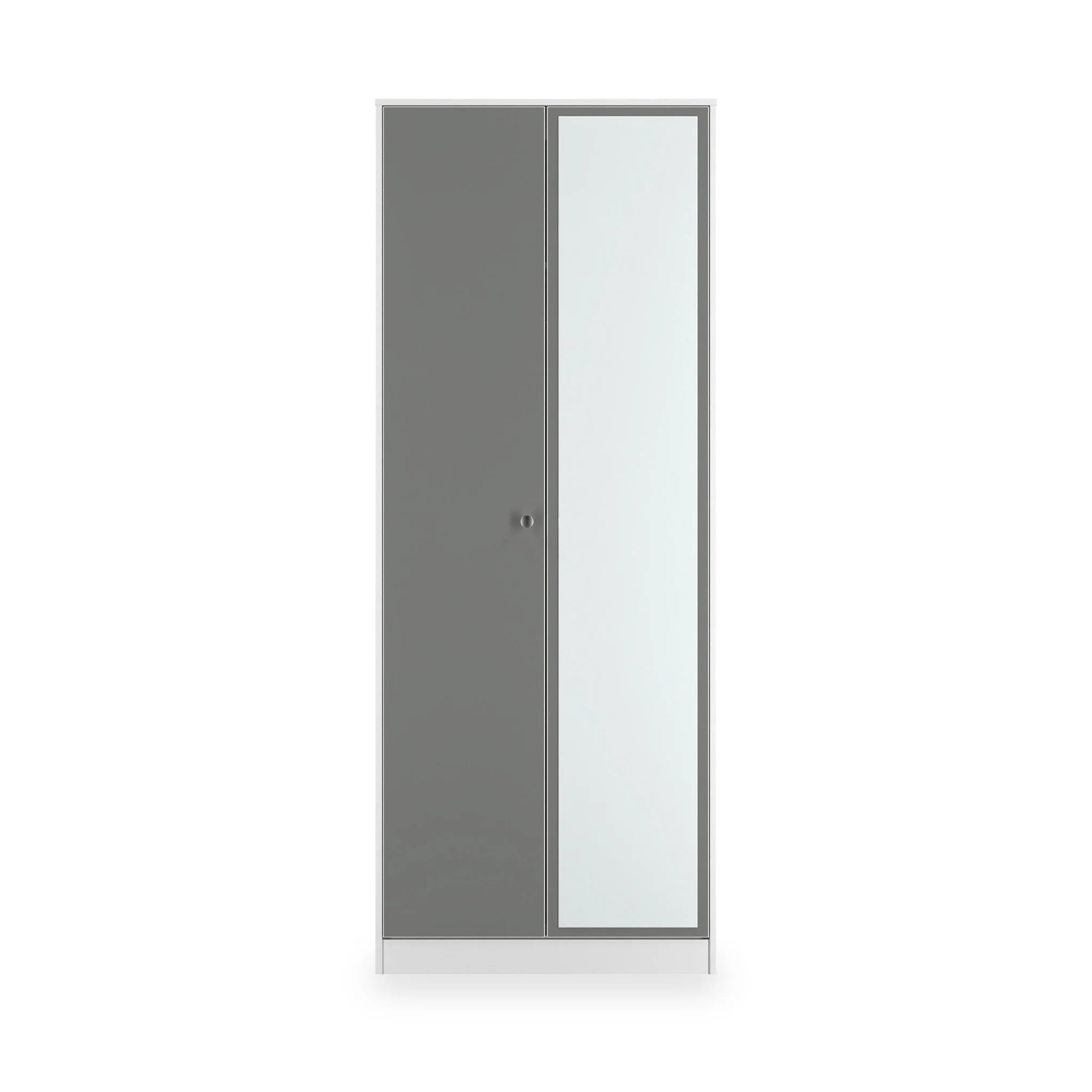 Bennet Tall 2 Door Mirrored Wardrobe - Image 3