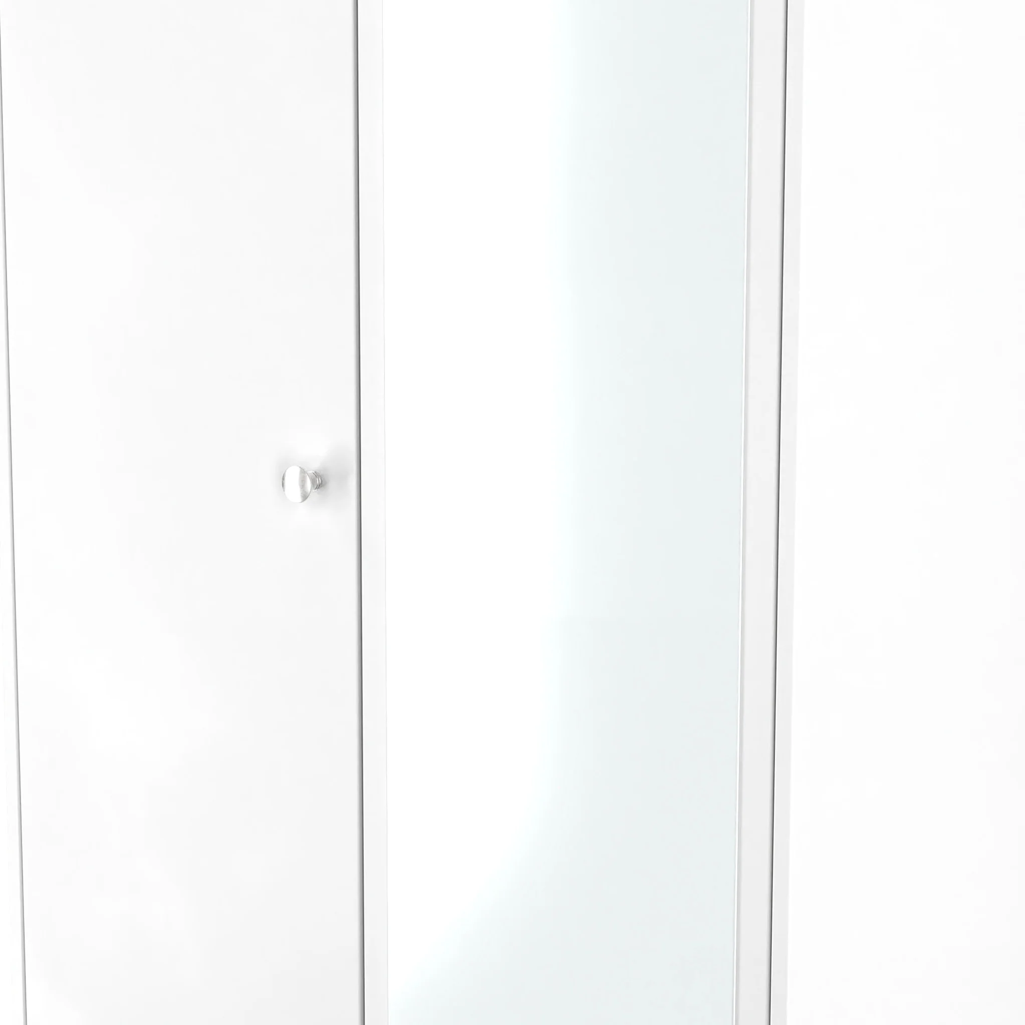Bennet Tall 2 Door Mirrored Wardrobe - Image 9
