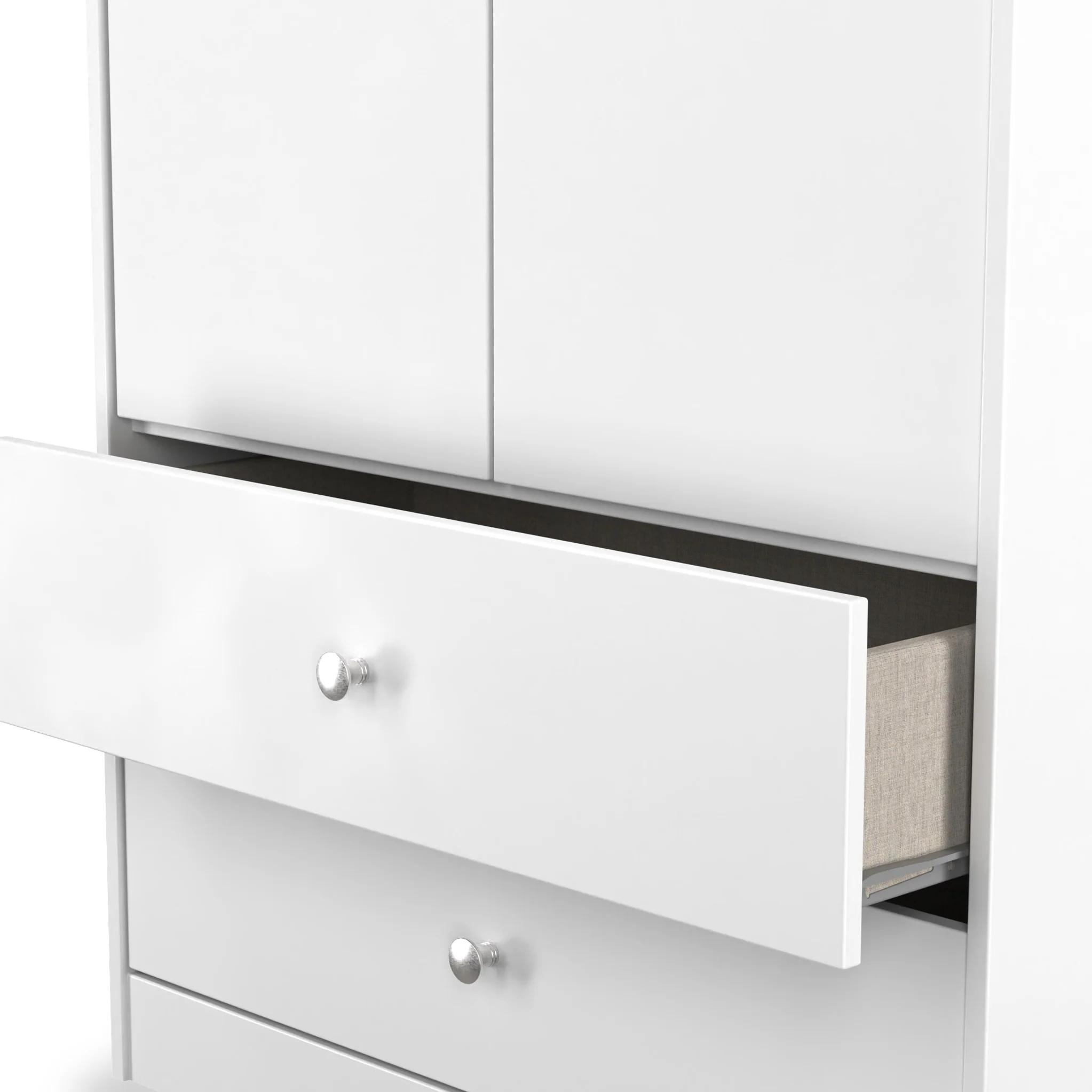 Bennet Tall 2 Drawer Wardrobe - Image 11