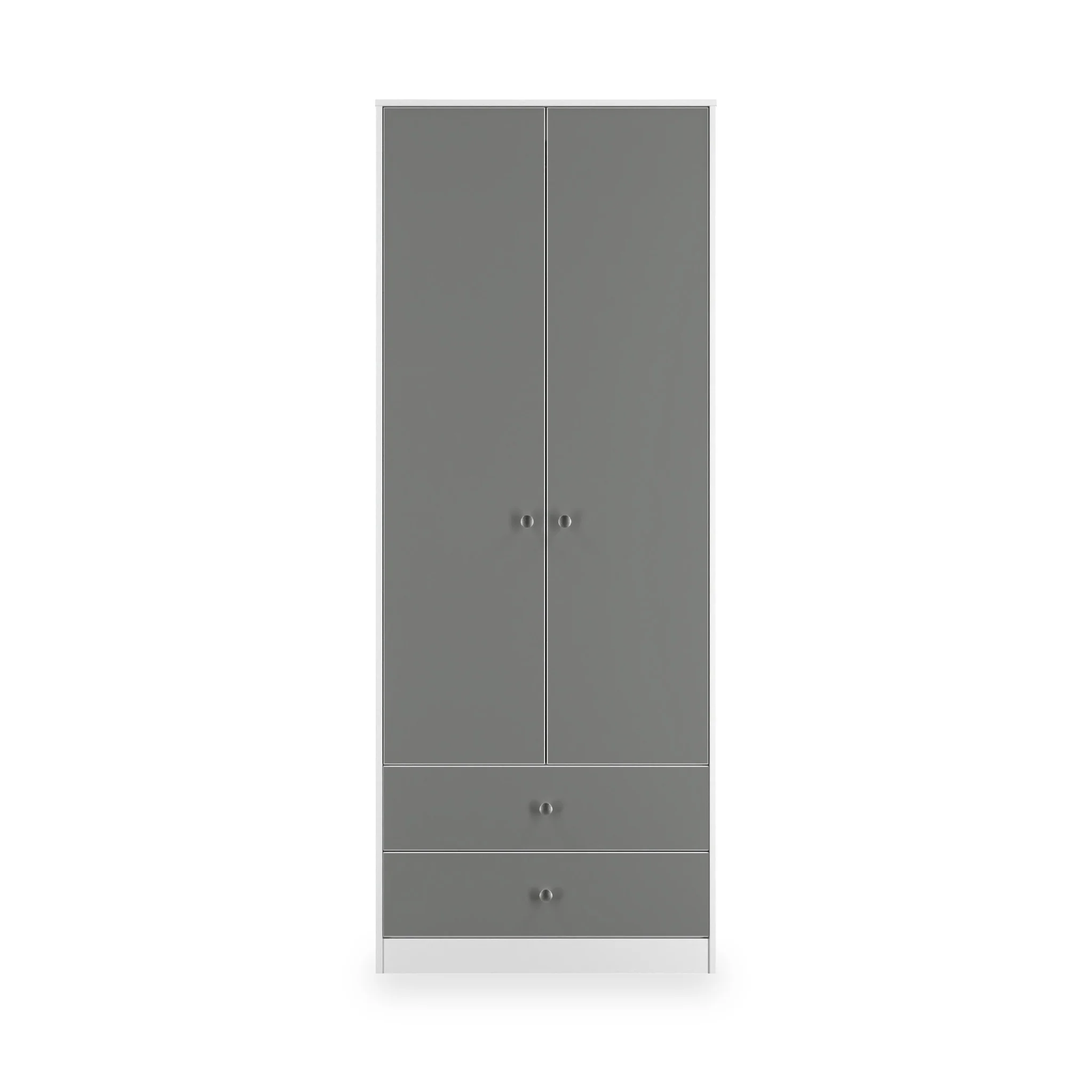 Bennet Tall 2 Drawer Wardrobe - Image 3