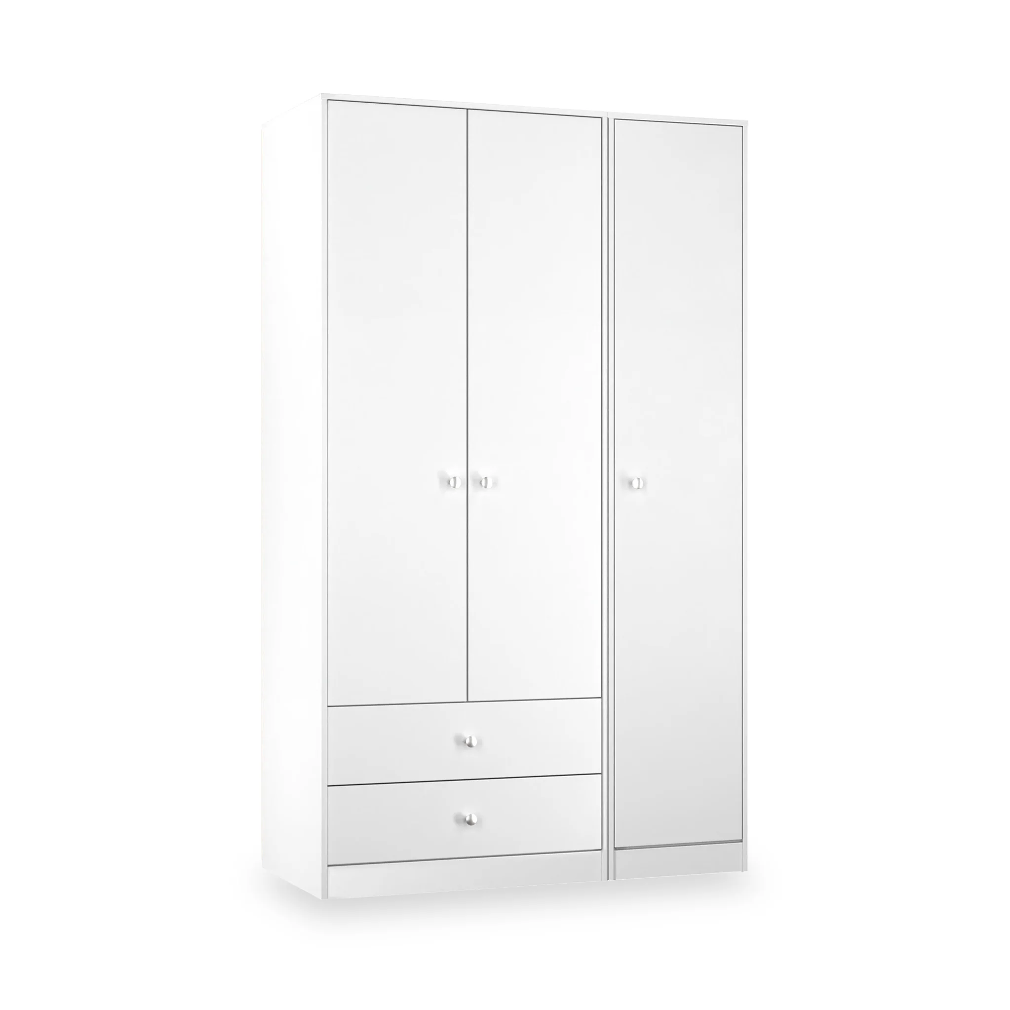 Bennet Tall Triple 2 Drawer Wardrobe - Image 2
