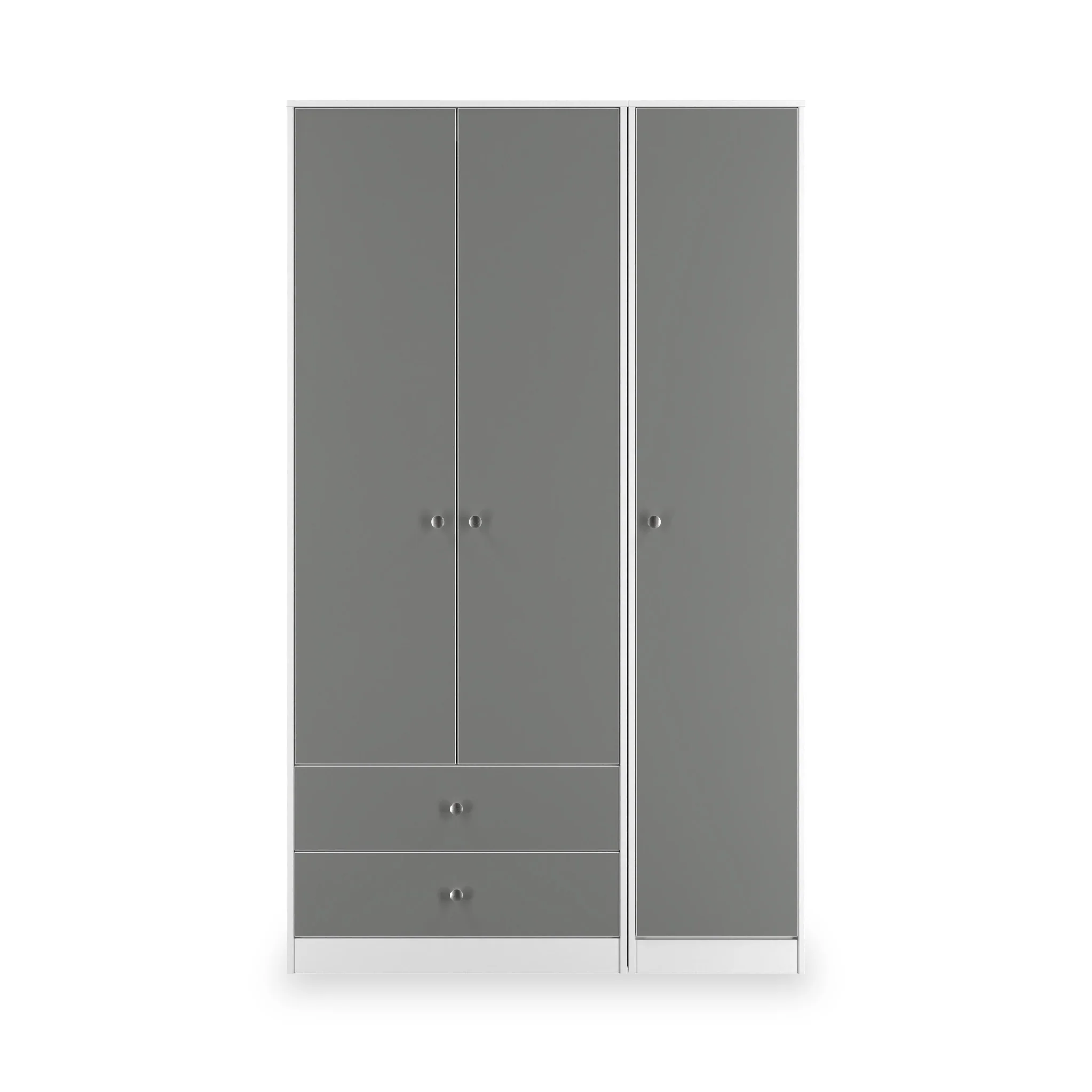 Bennet Tall Triple 2 Drawer Wardrobe - Image 3