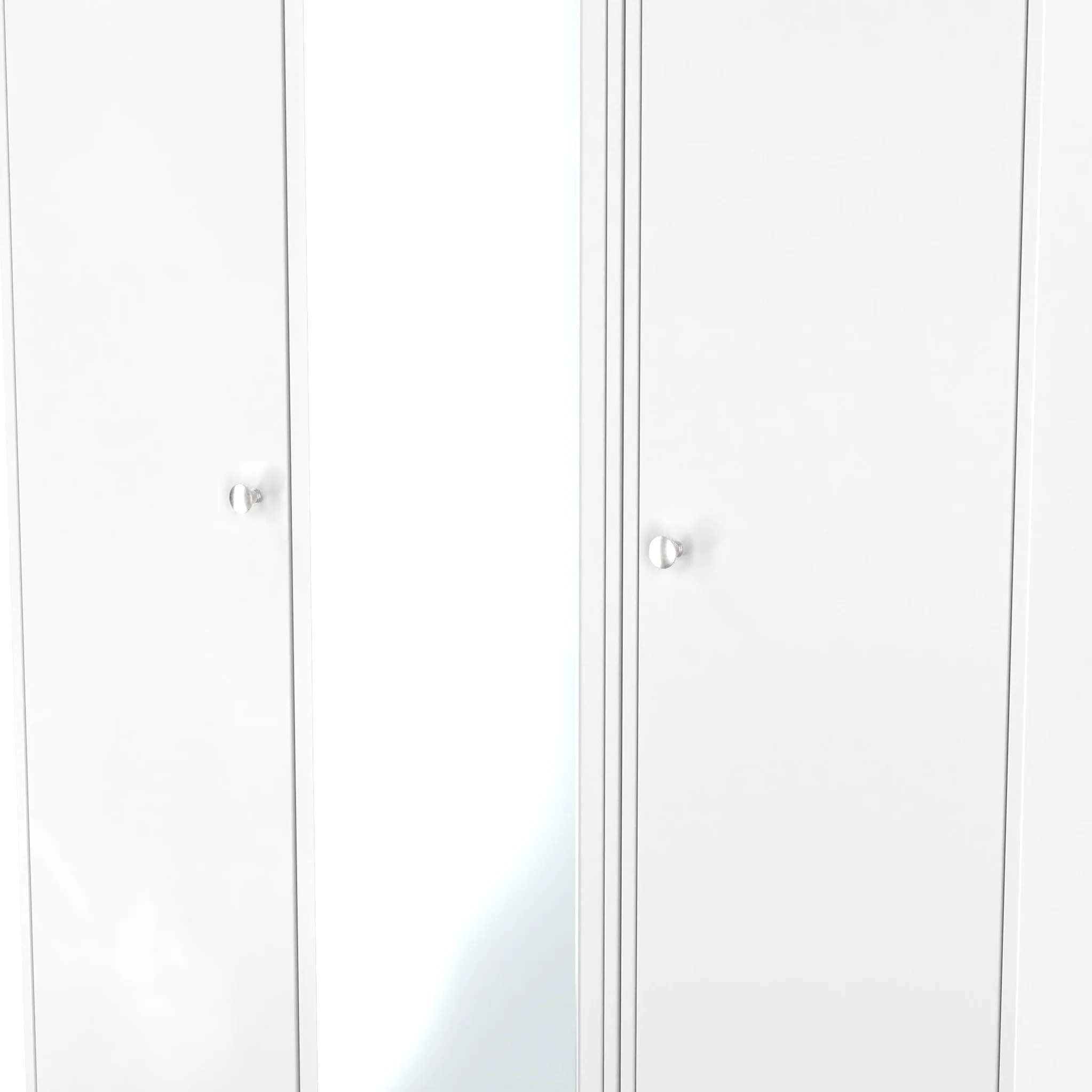 Bennet Tall Triple Mirrored Wardrobe - Image 11