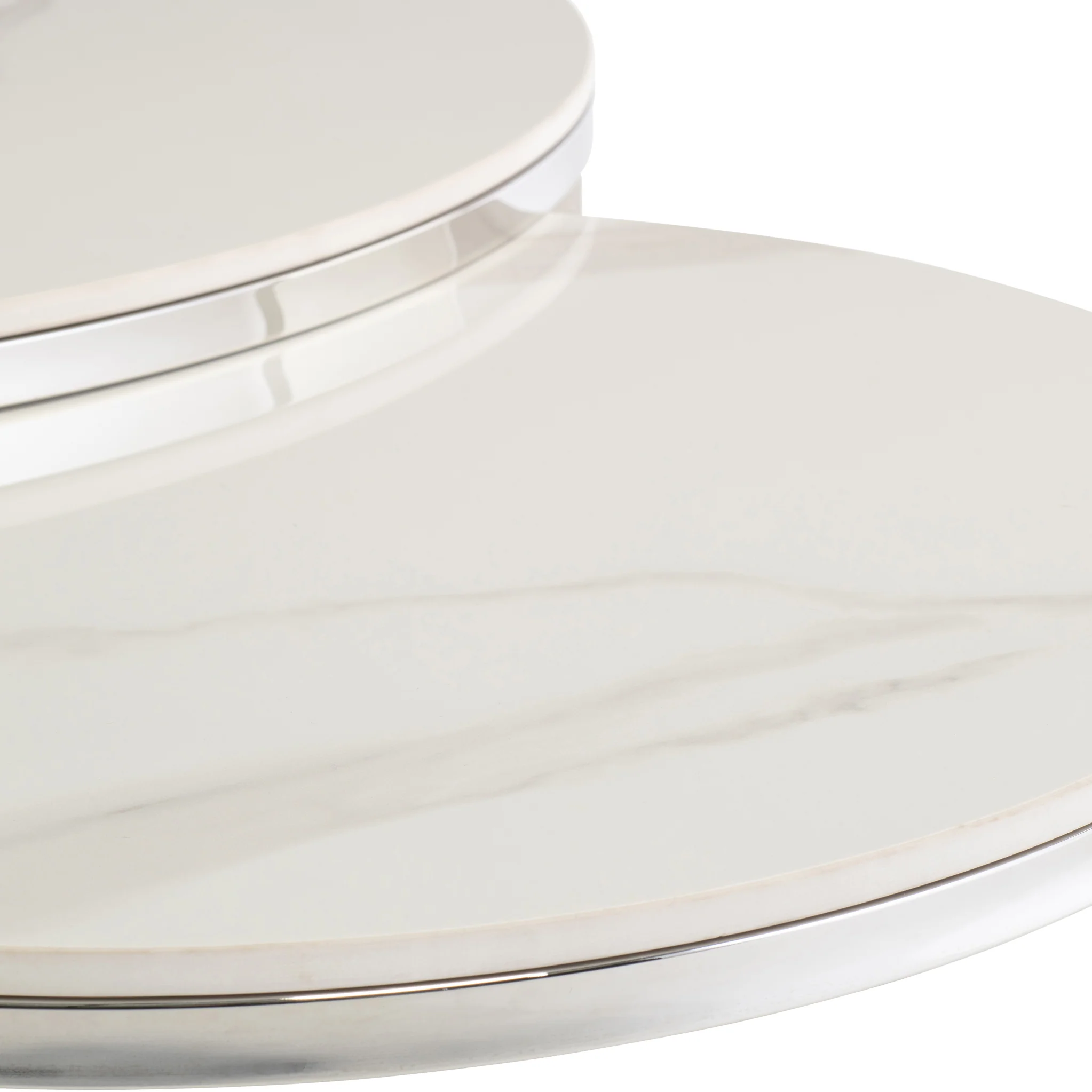 Berta Gloss Sintered Stone Coffee Table Set - Image 5