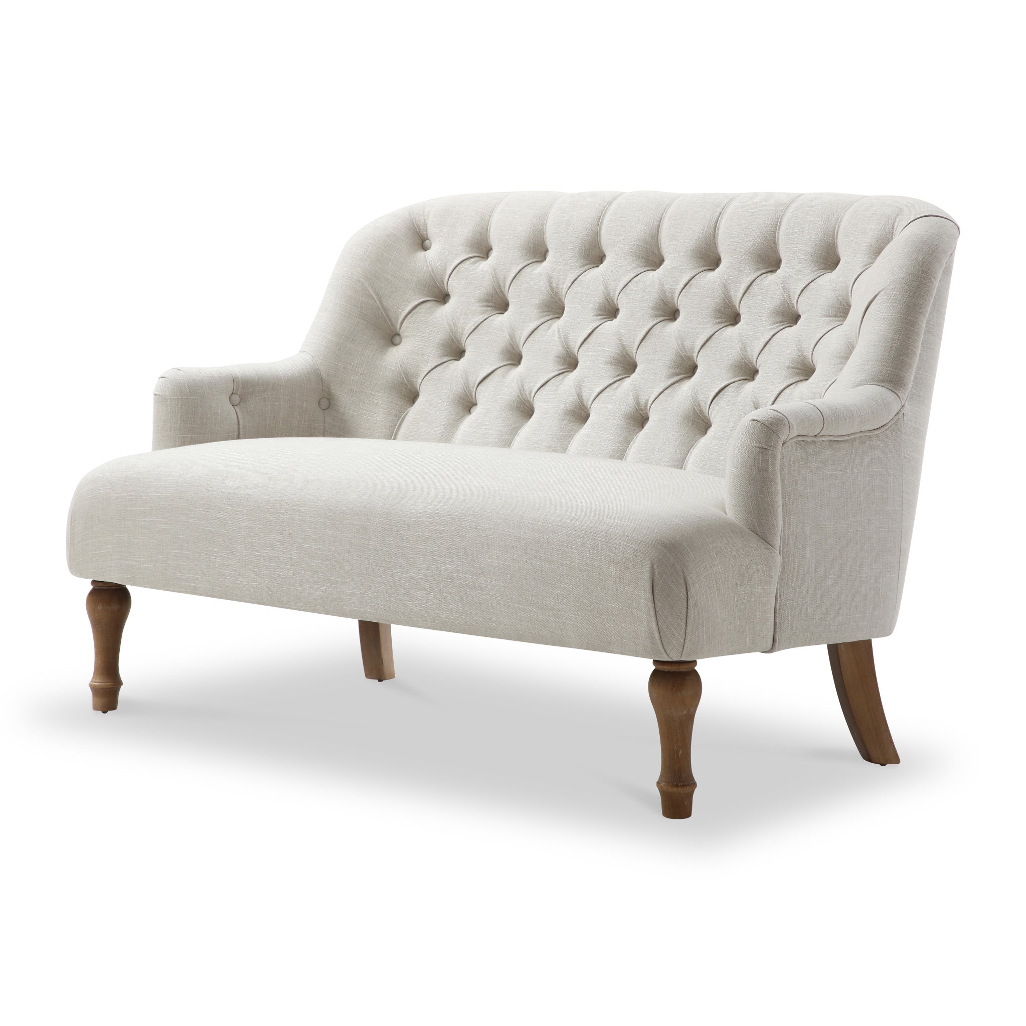 Bianca Linen 2 Seater Sofa - Image 4
