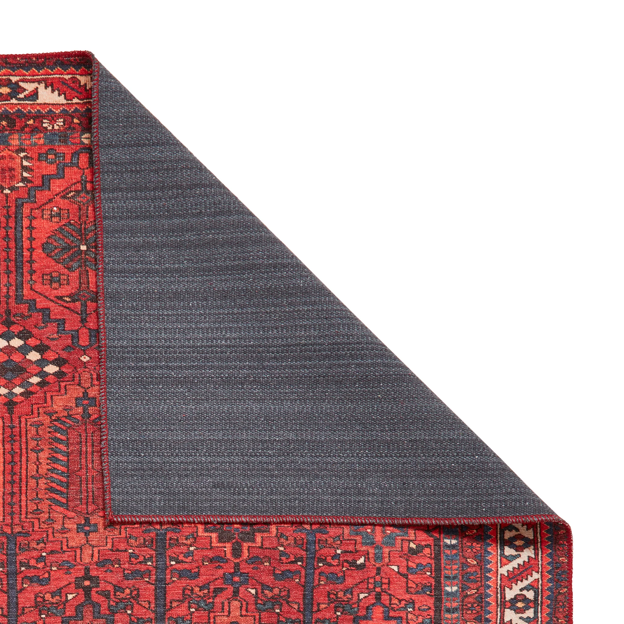 Birchall Washable Aztec Design Rug - Image 4