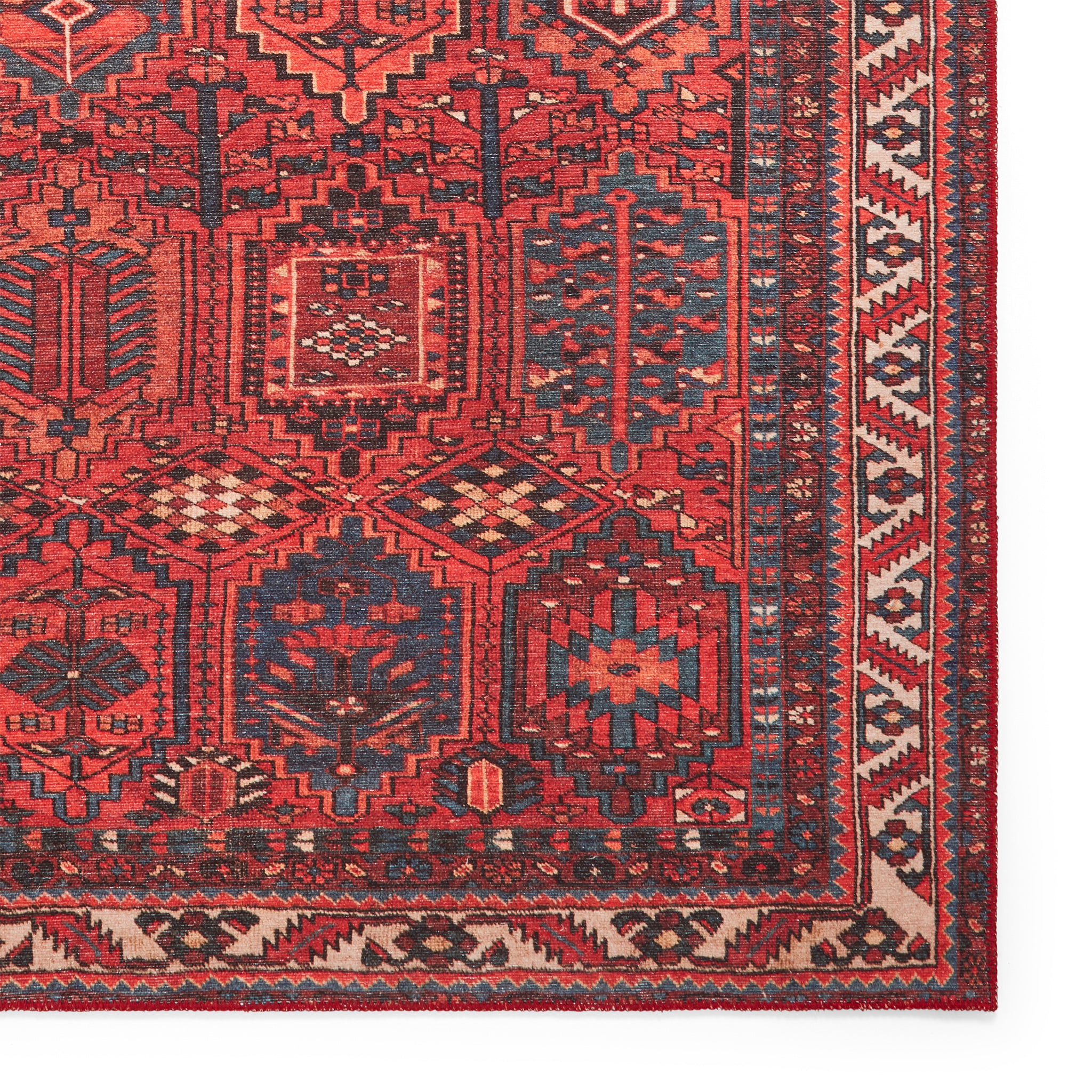 Birchall Washable Aztec Design Rug - Image 5