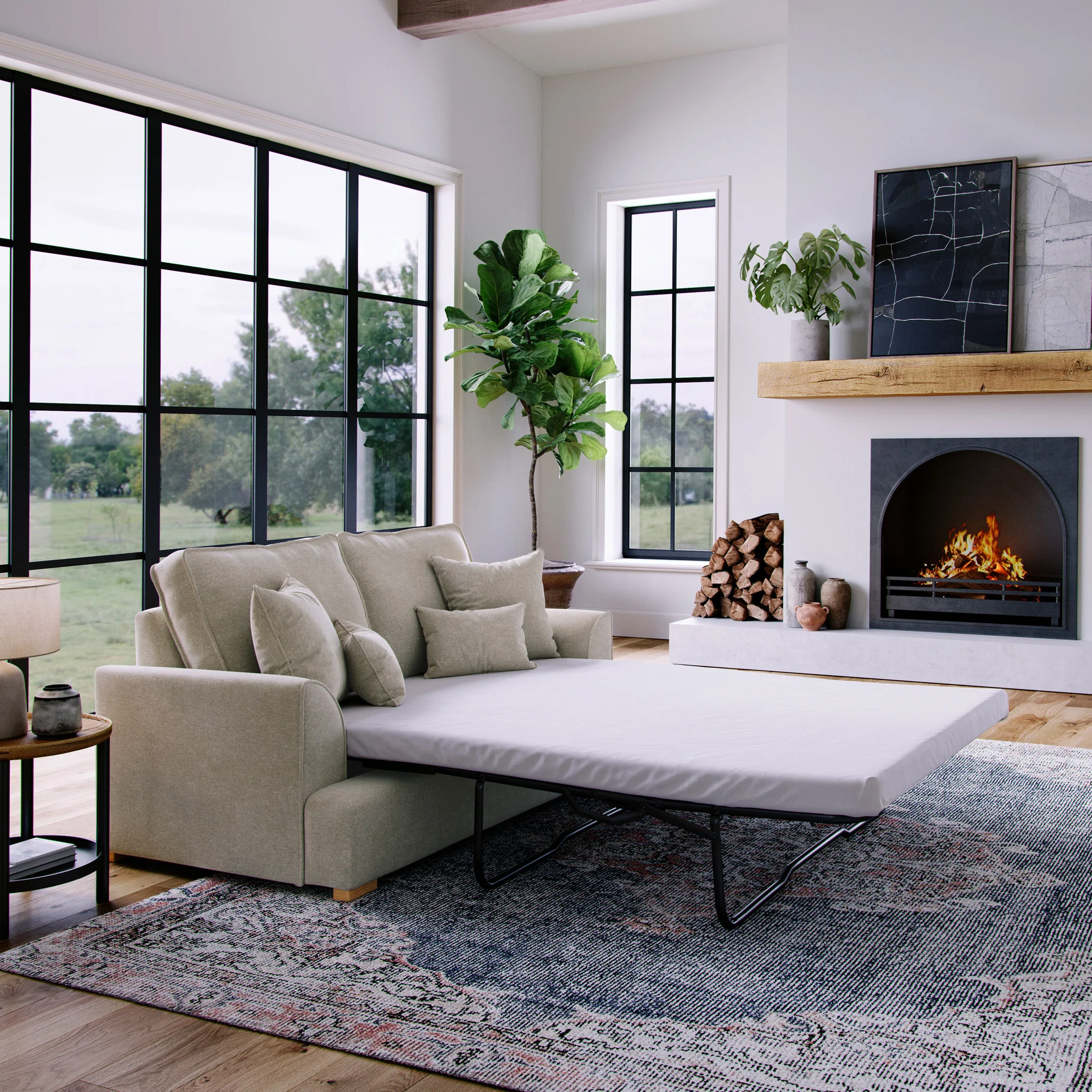 Birchley 2 Seater Sofa Bed - Image 10