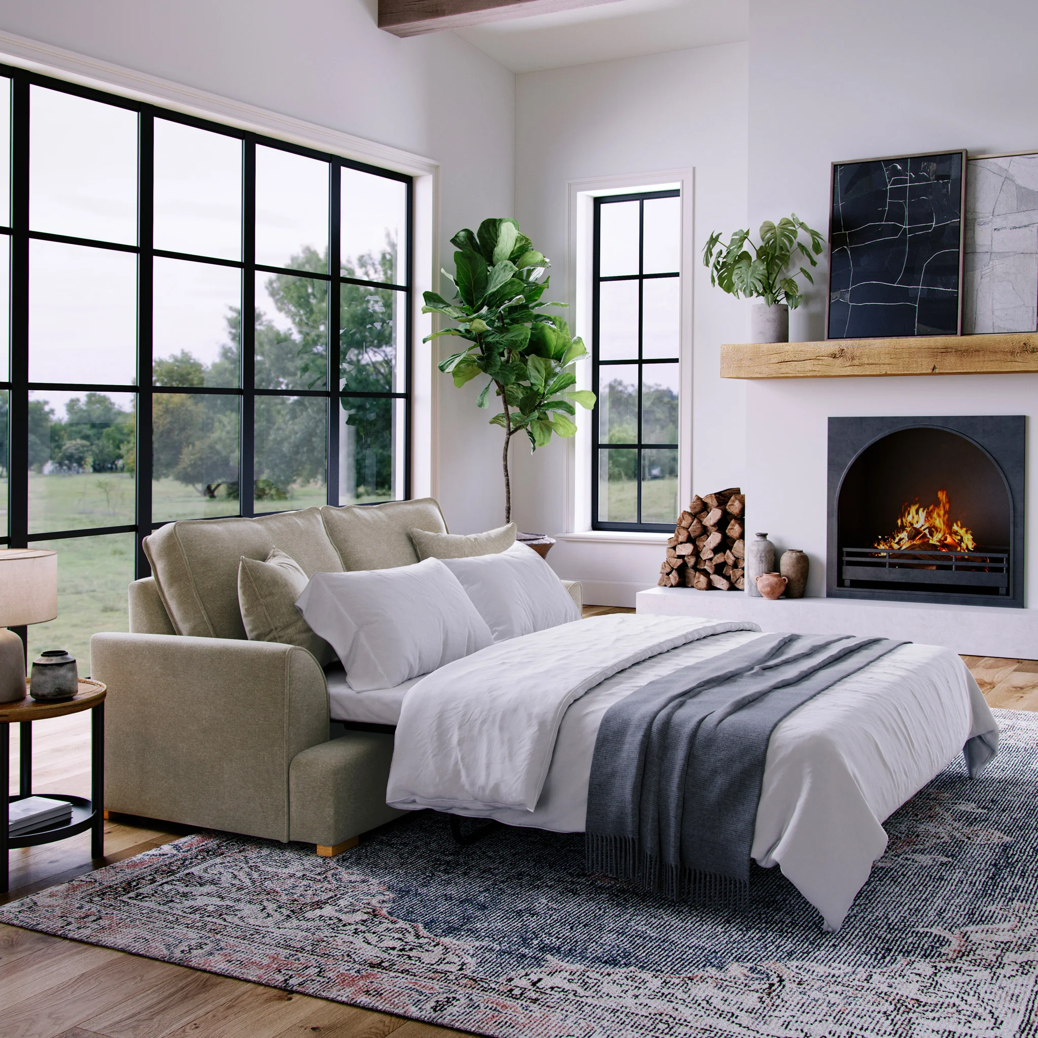 Birchley 2 Seater Sofa Bed - Image 16