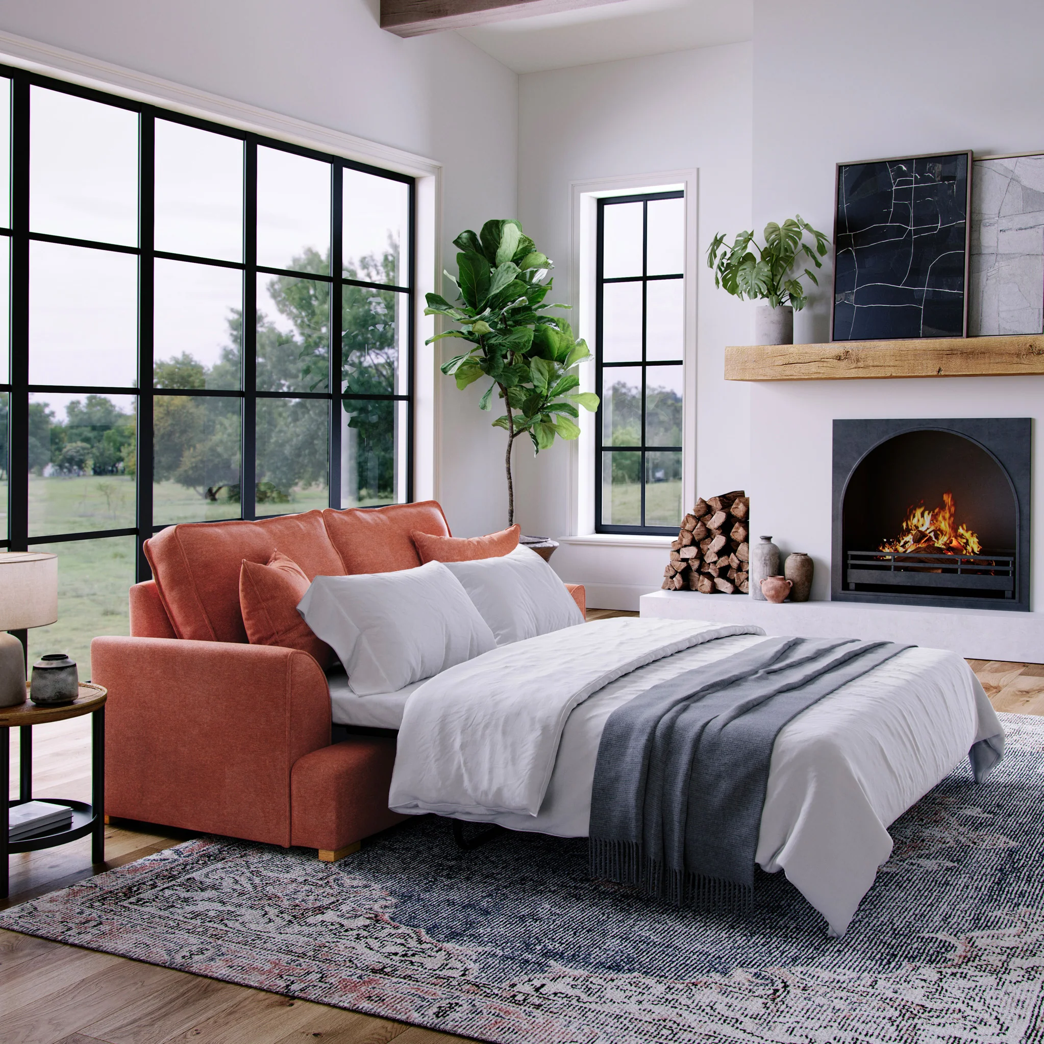 Birchley 2 Seater Sofa Bed - Image 24