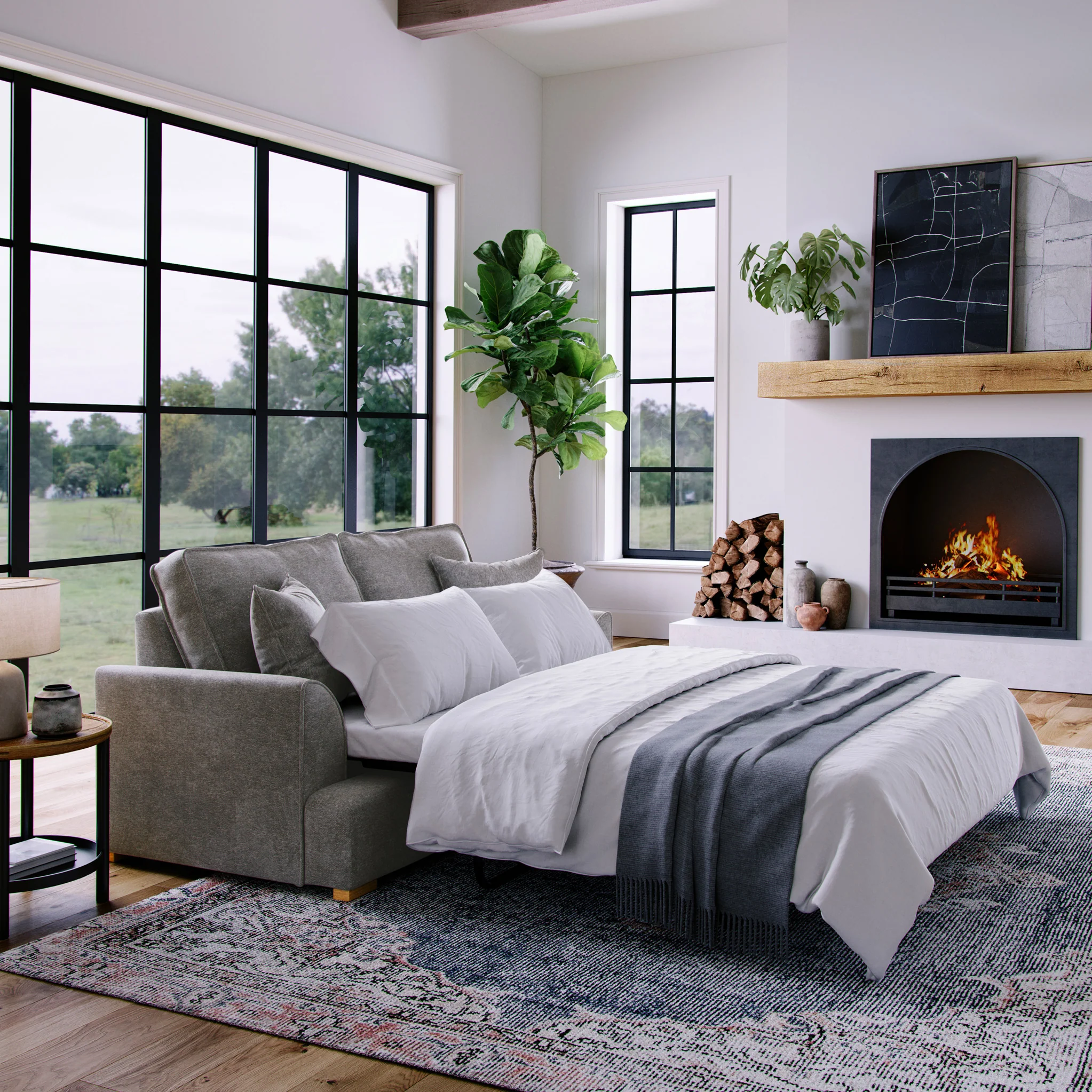 Birchley 2 Seater Sofa Bed - Image 31