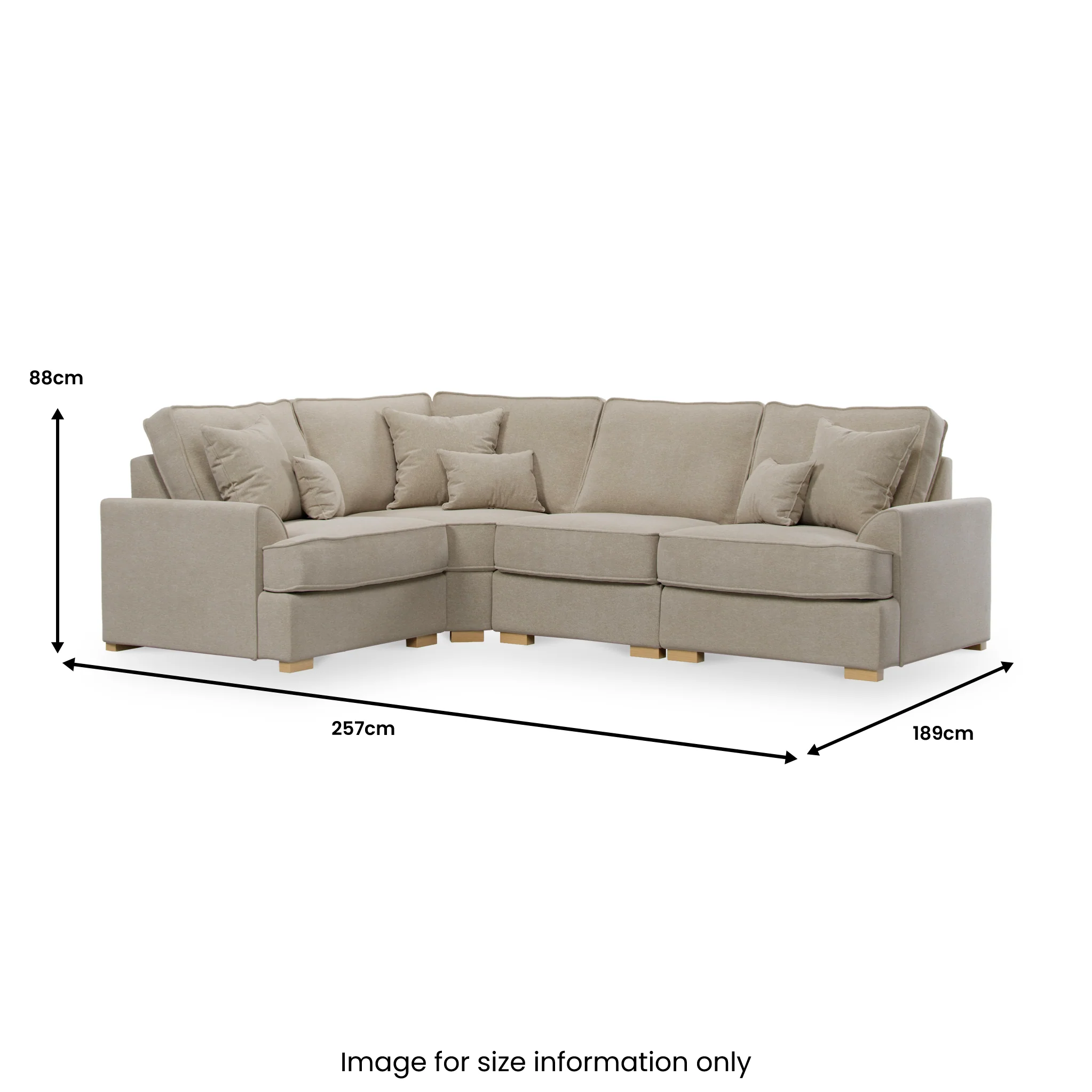 Birchley Corner Sofa - Image 40