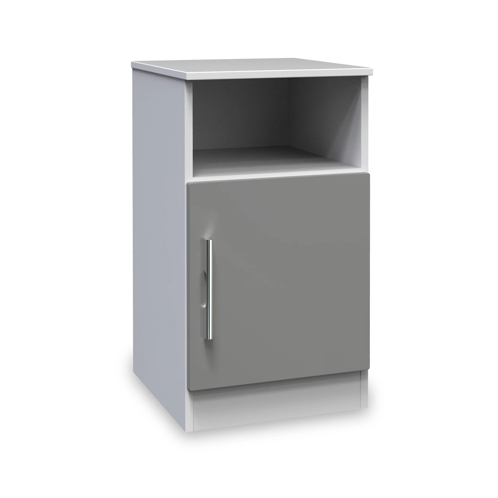 Blakely Grey and White 3 Piece Bedroom Set - Image 3