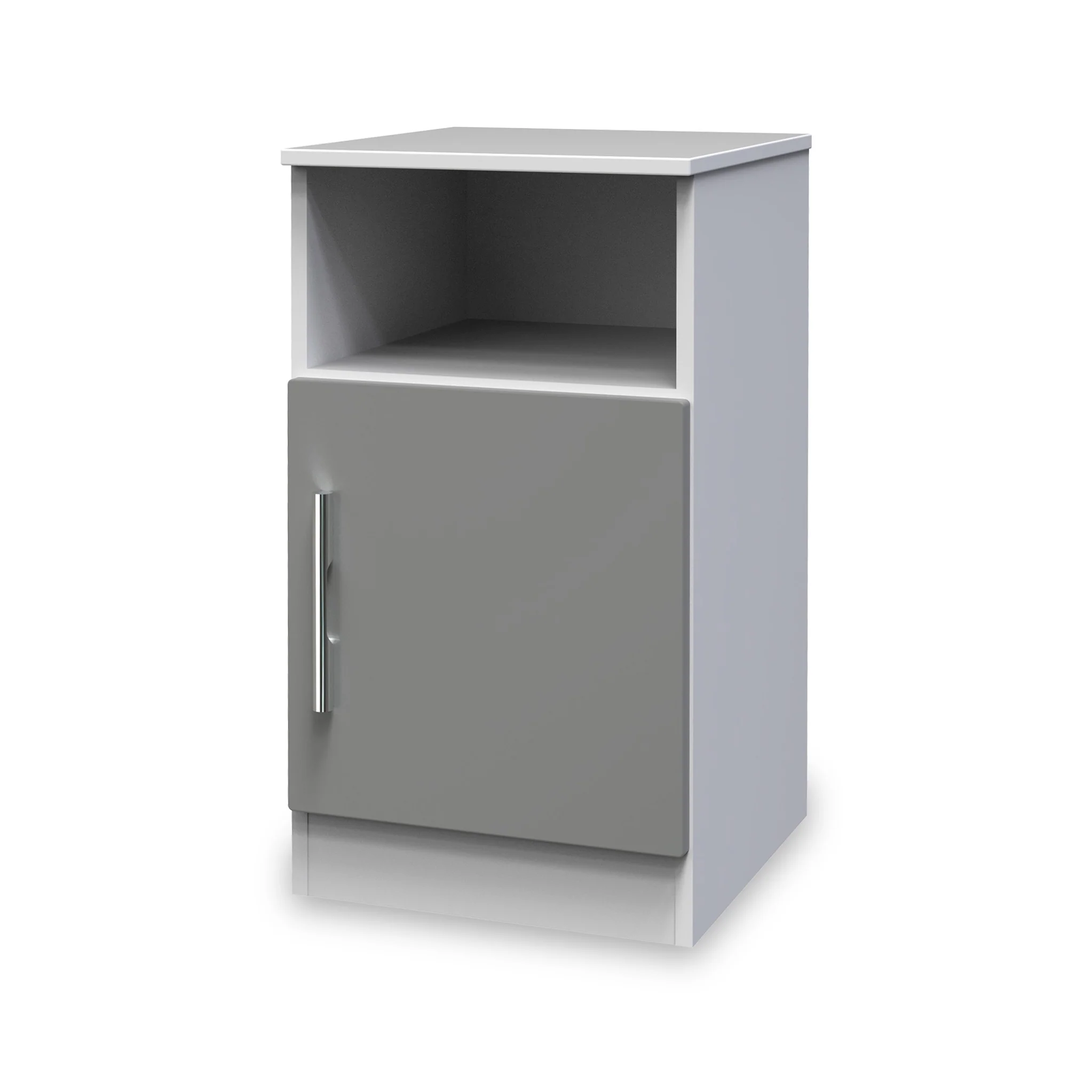 Blakely Grey and White 3 Piece Bedroom Set - Image 4