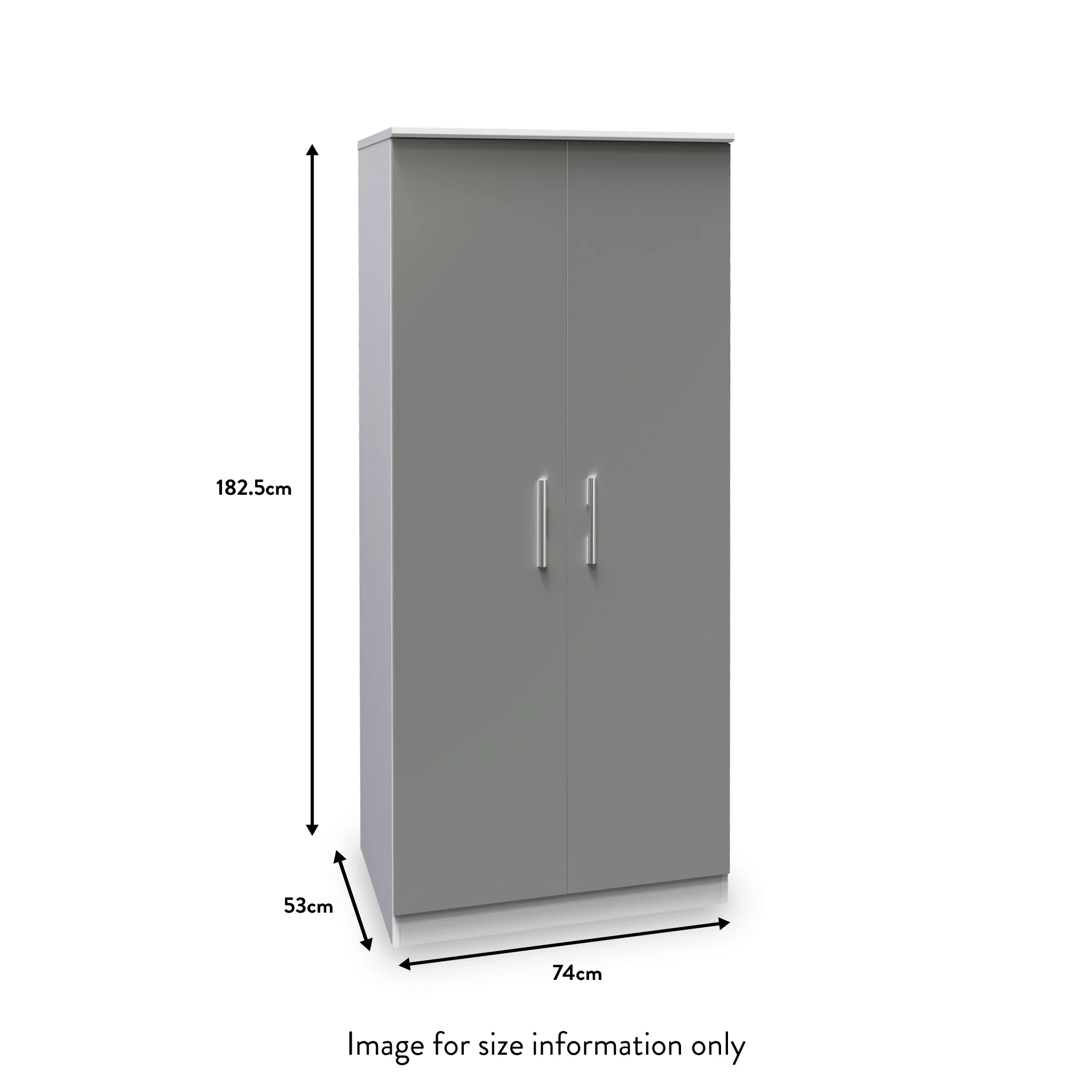 Blakely Grey and White 4 Piece Bedroom Set - Image 16