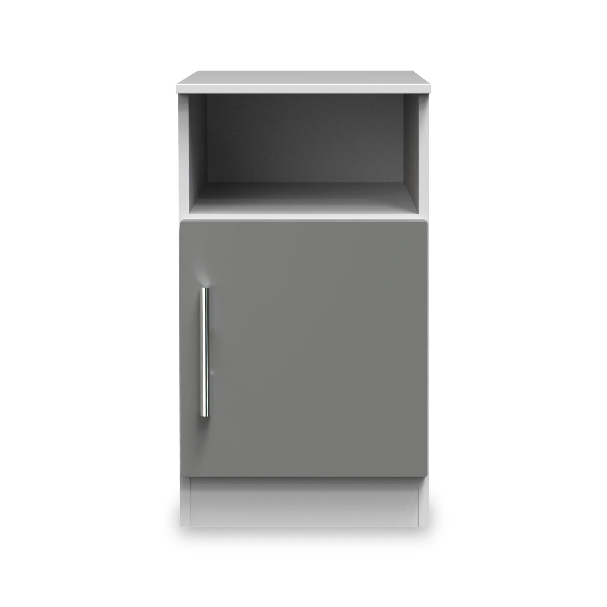 Blakely Grey and White 4 Piece Bedroom Set - Image 8