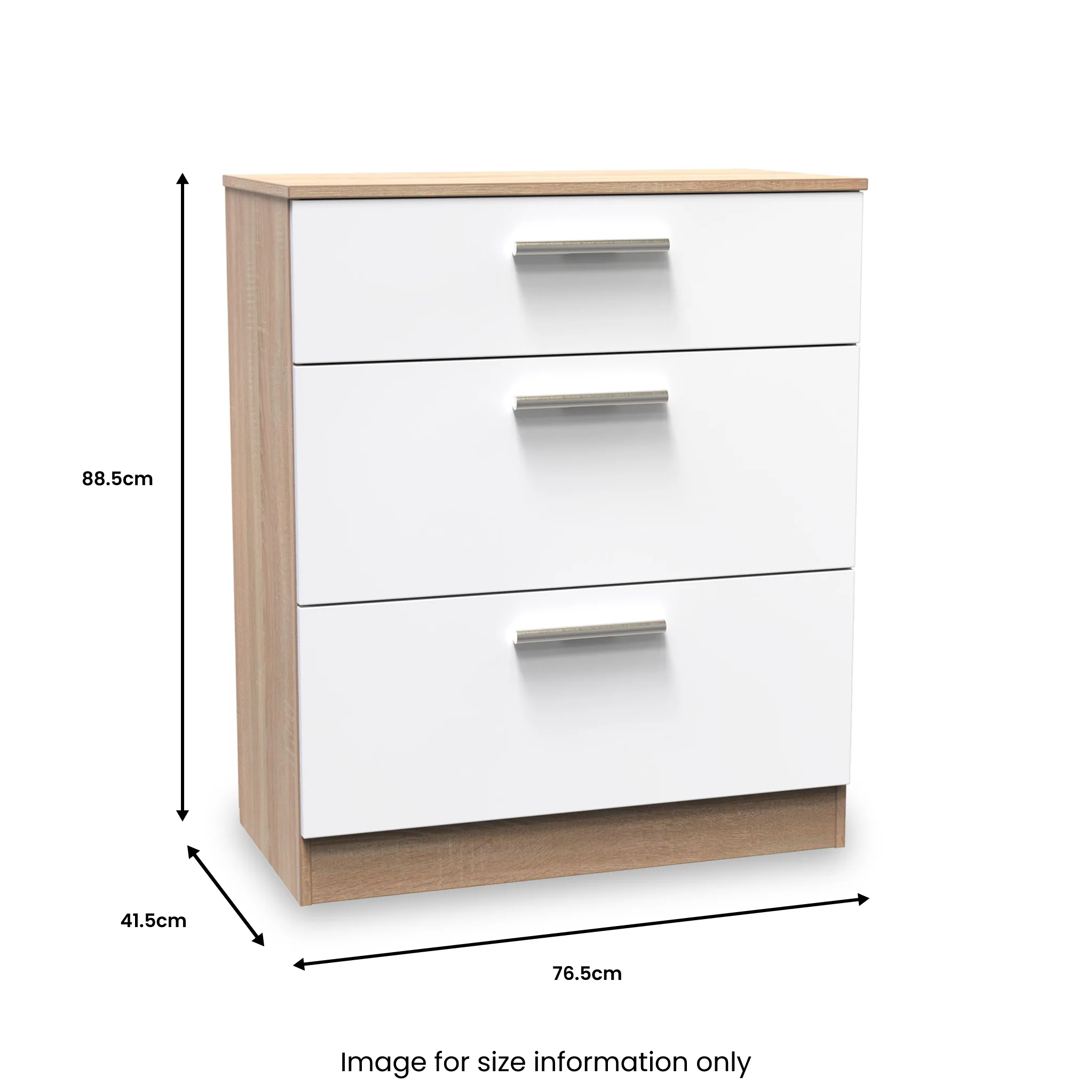 Blakely White & Light 3 Piece Bedroom Set - Image 16