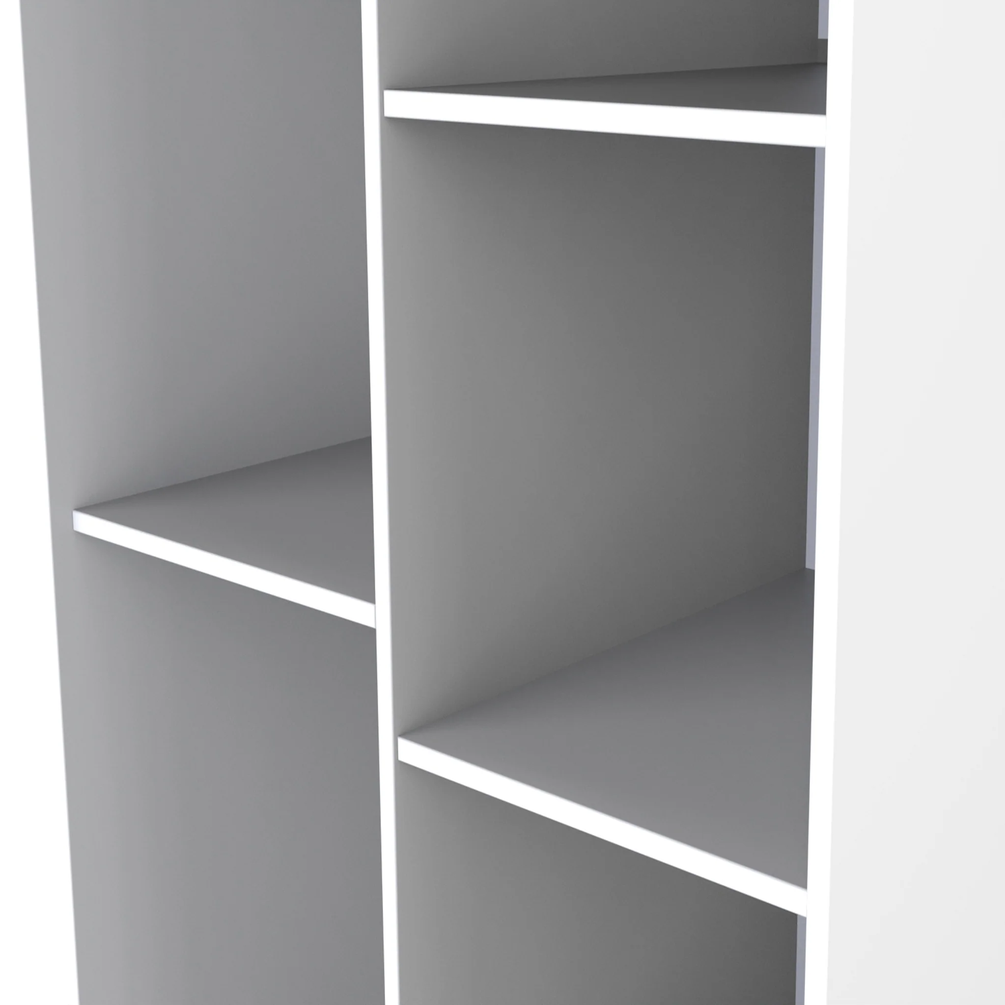 Blakely White Tall Shelving Unit - Image 5