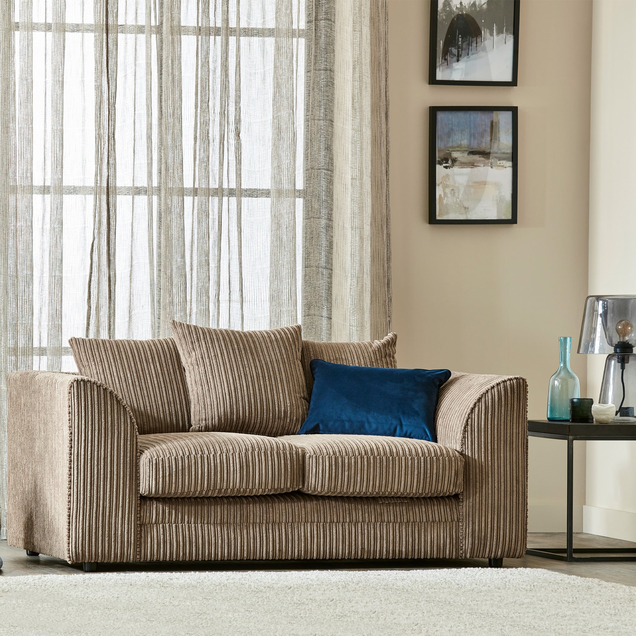 Bletchley Jumbo Cord 2 Seater Sofa - Image 16