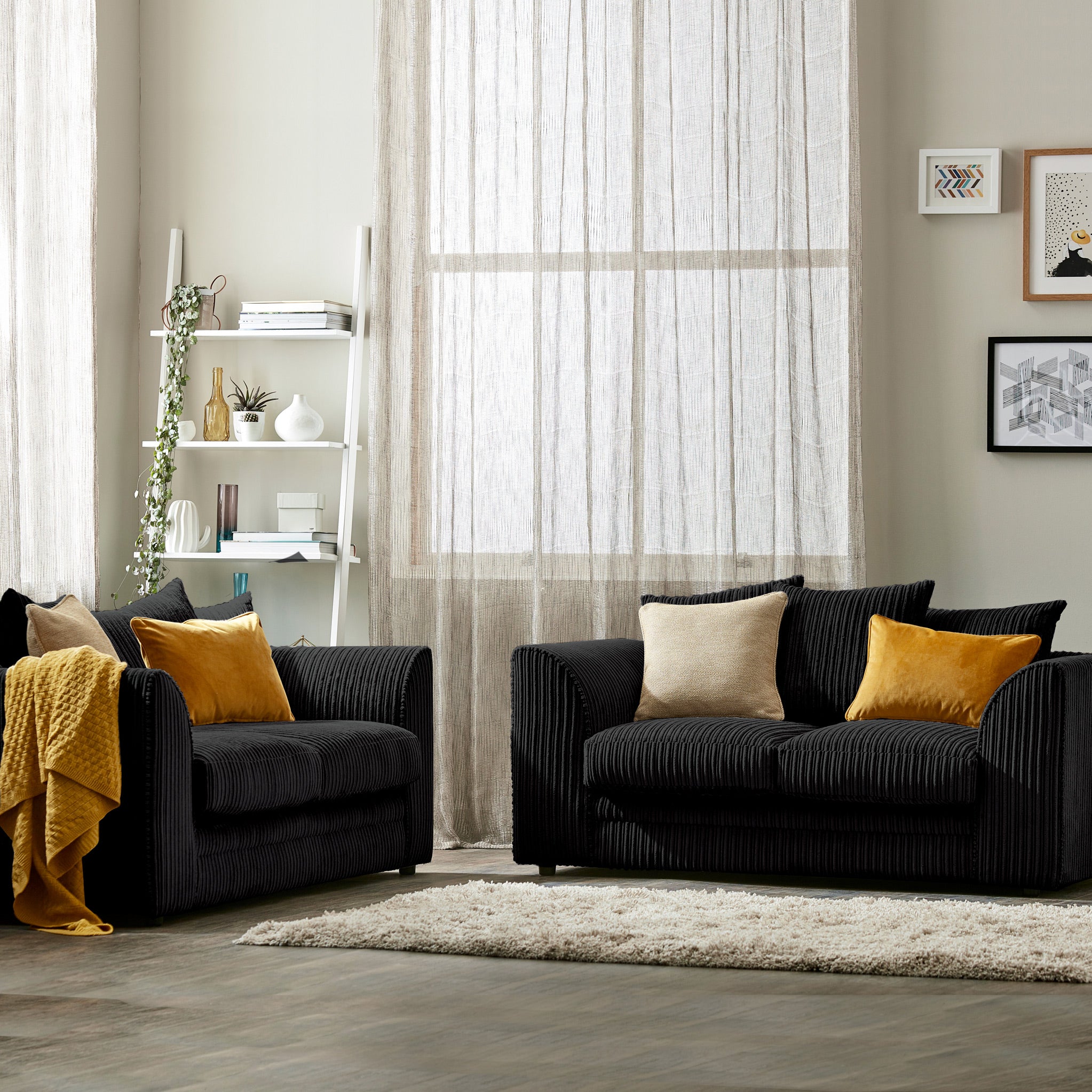 Bletchley Jumbo Cord 2 Seater Sofa - Image 31