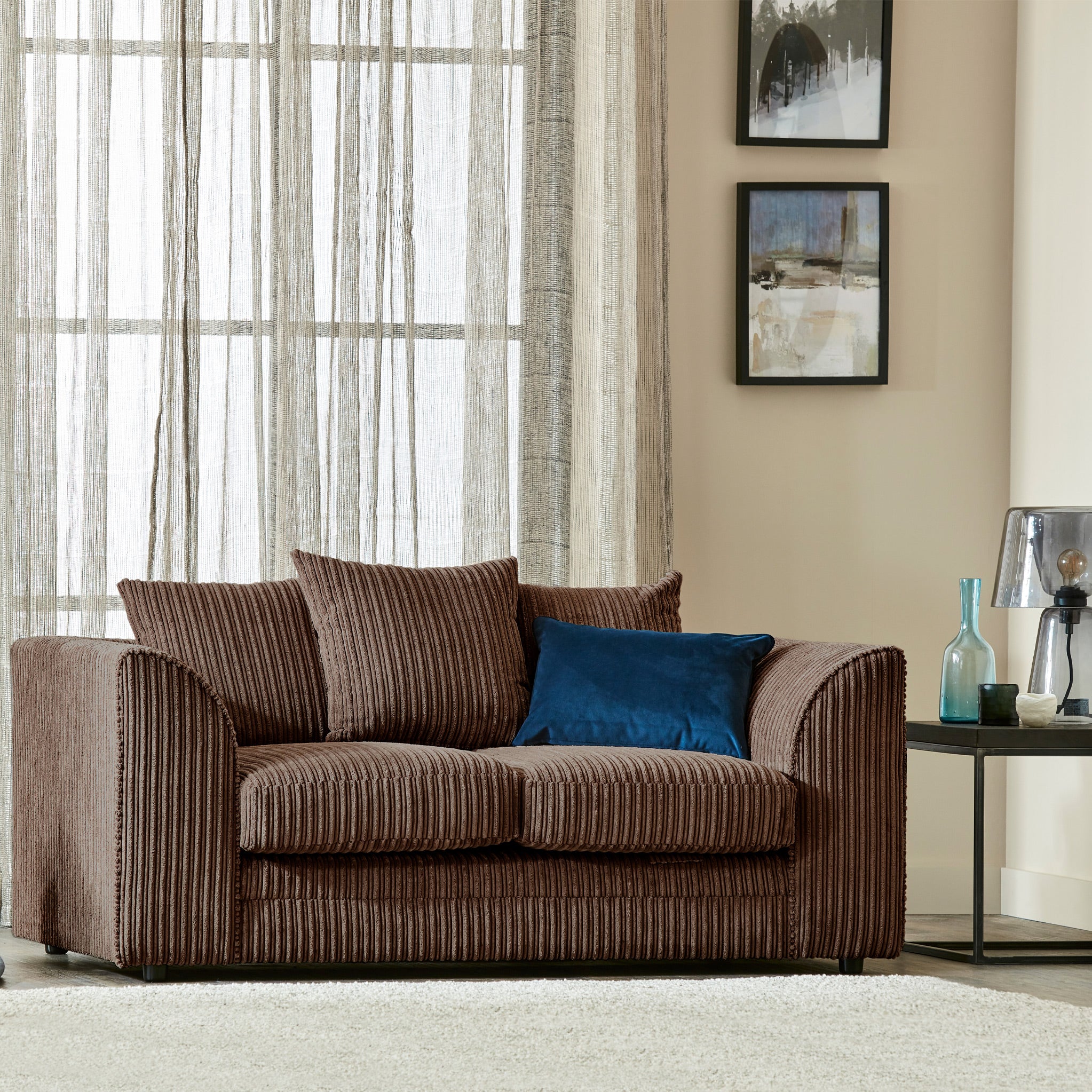 Bletchley Jumbo Cord 2 Seater Sofa - Image 43