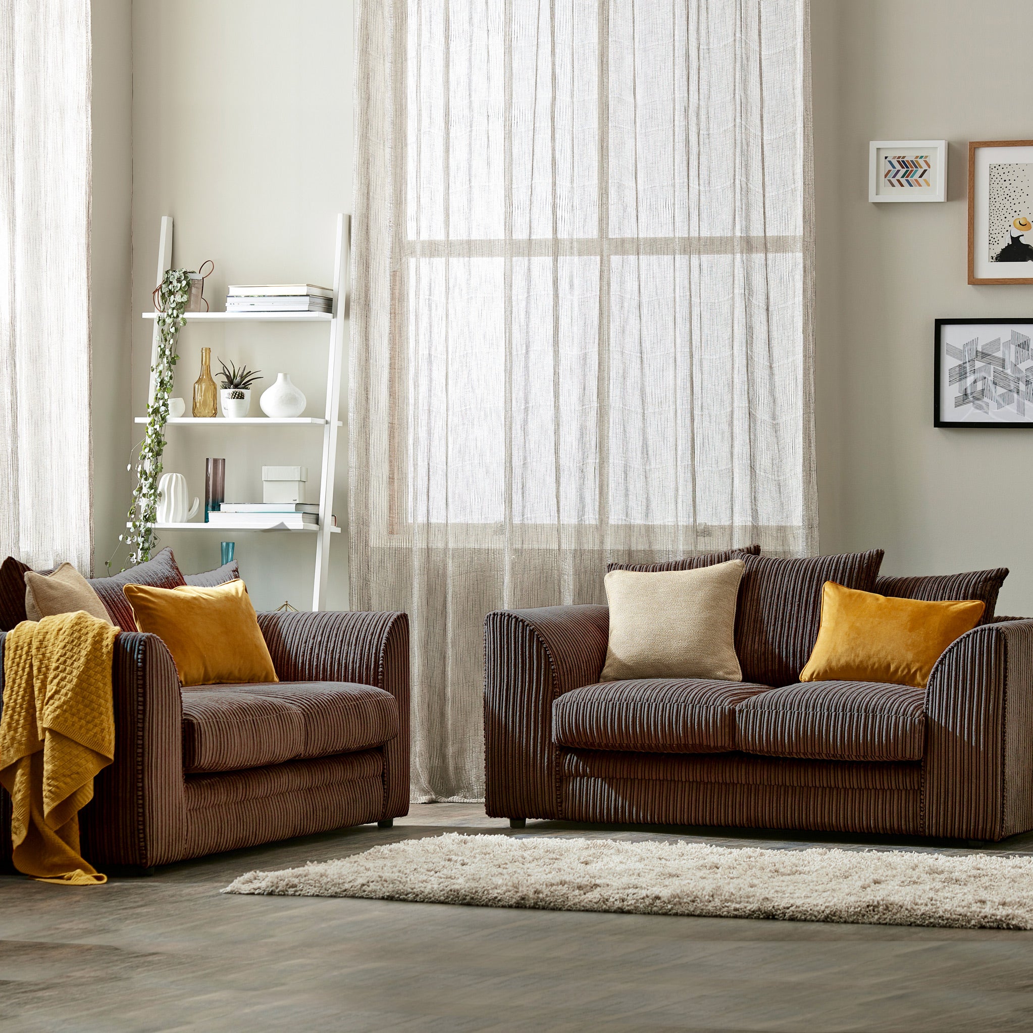 Bletchley Jumbo Cord 2 Seater Sofa - Image 46