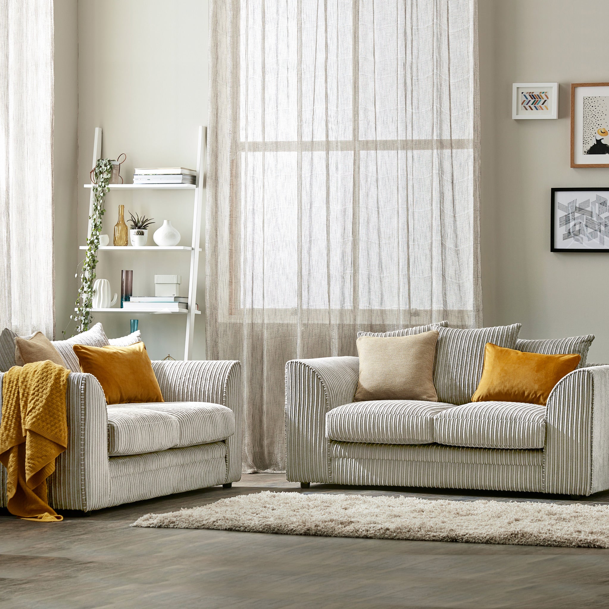 Bletchley Jumbo Cord 2 Seater Sofa - Image 57