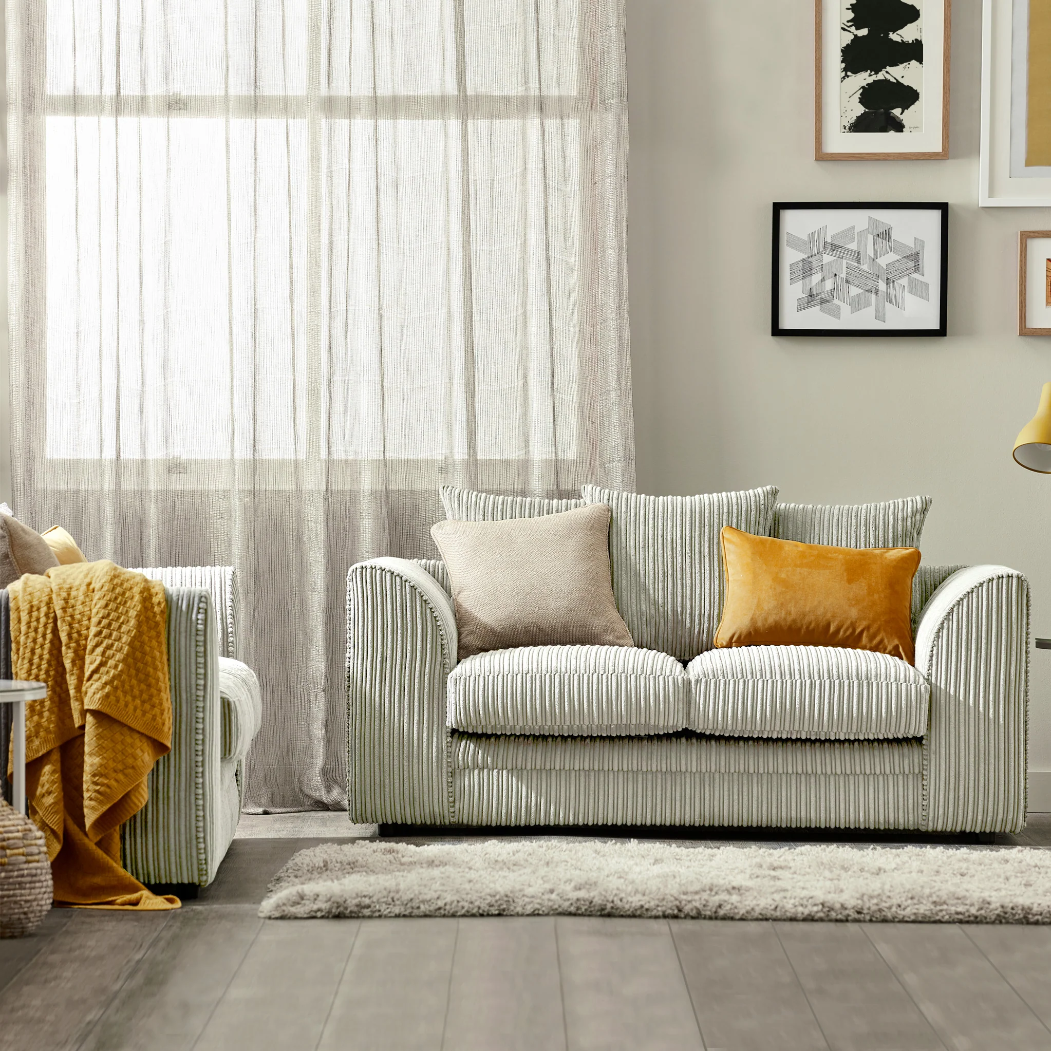 Bletchley Jumbo Cord 2 Seater Sofa - Image 62