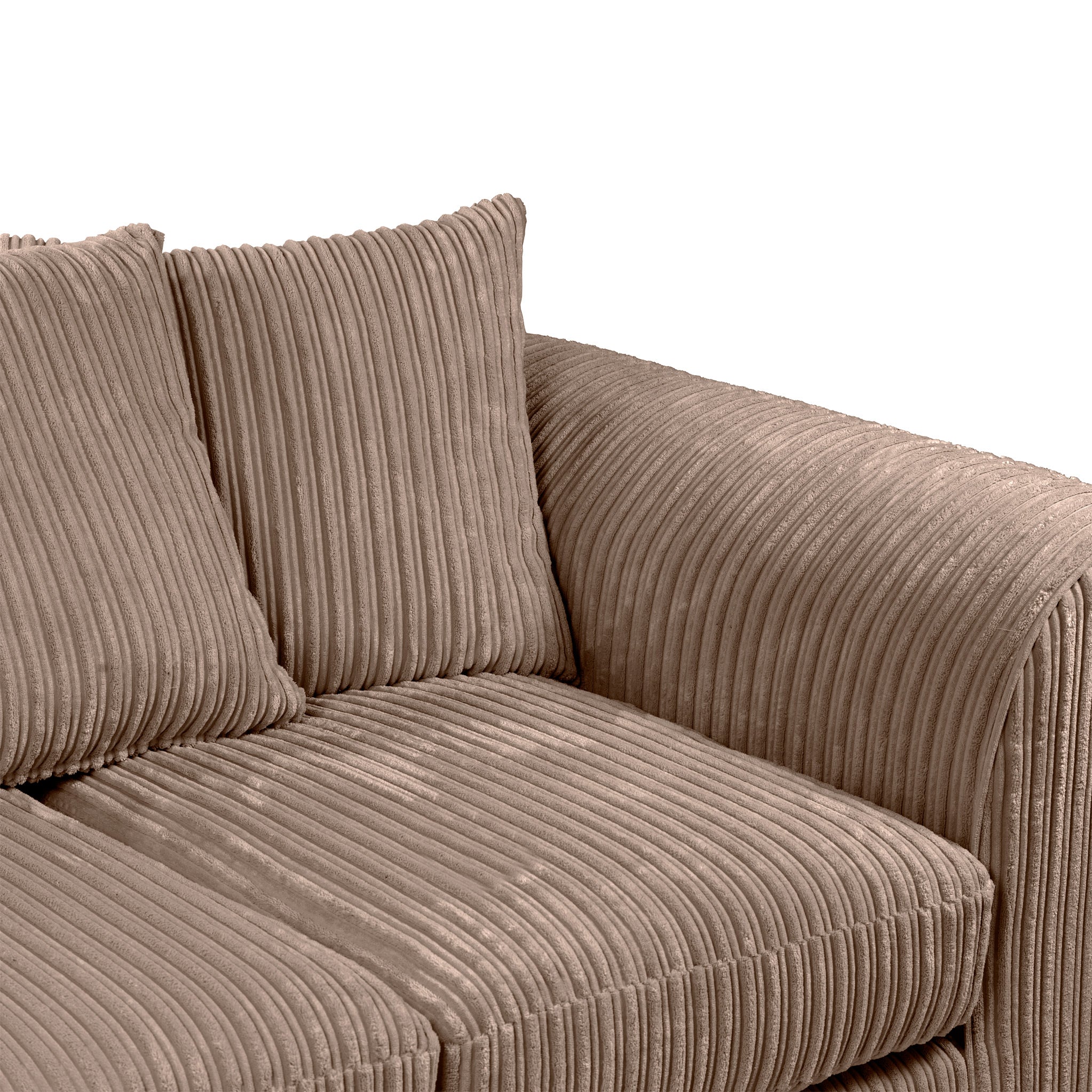 Bletchley Jumbo Cord Chaise Sofa - Image 35