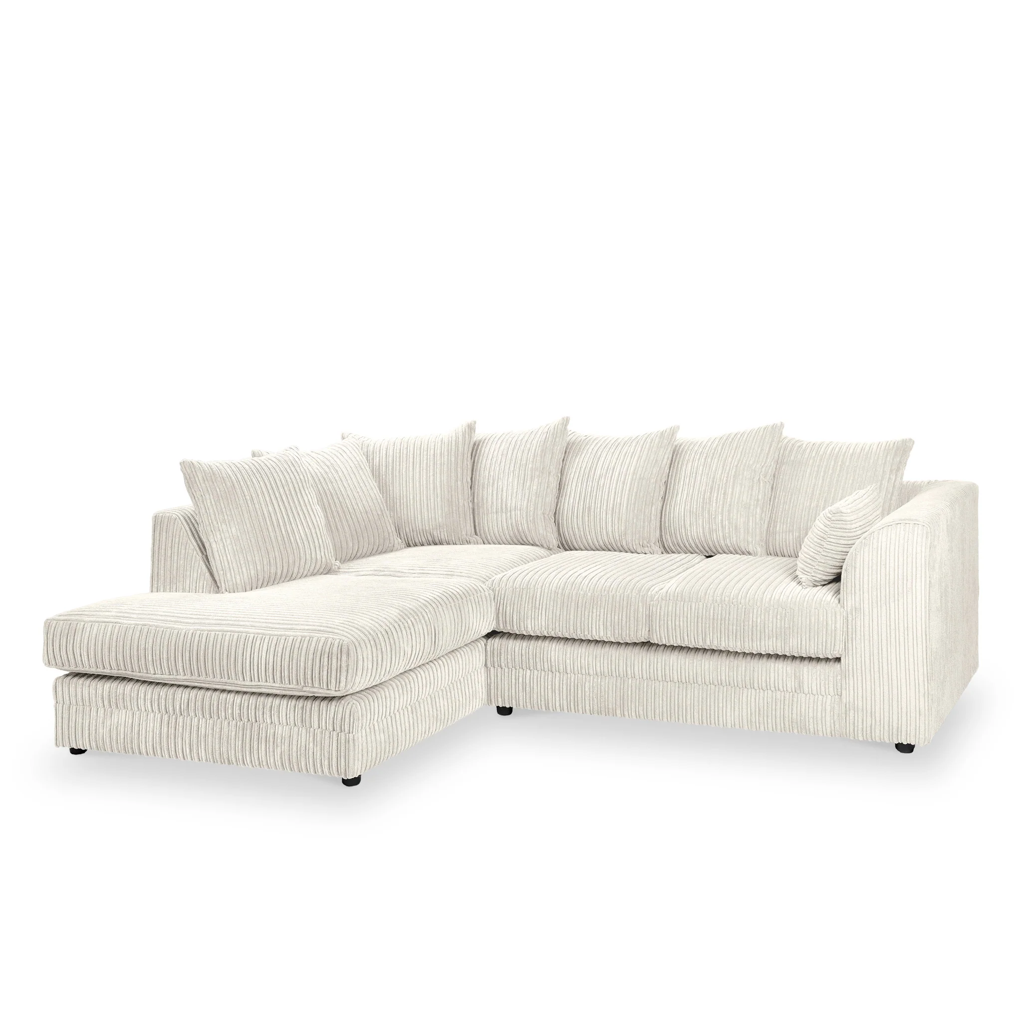 Bletchley Jumbo Cord Chaise Sofa - Image 6