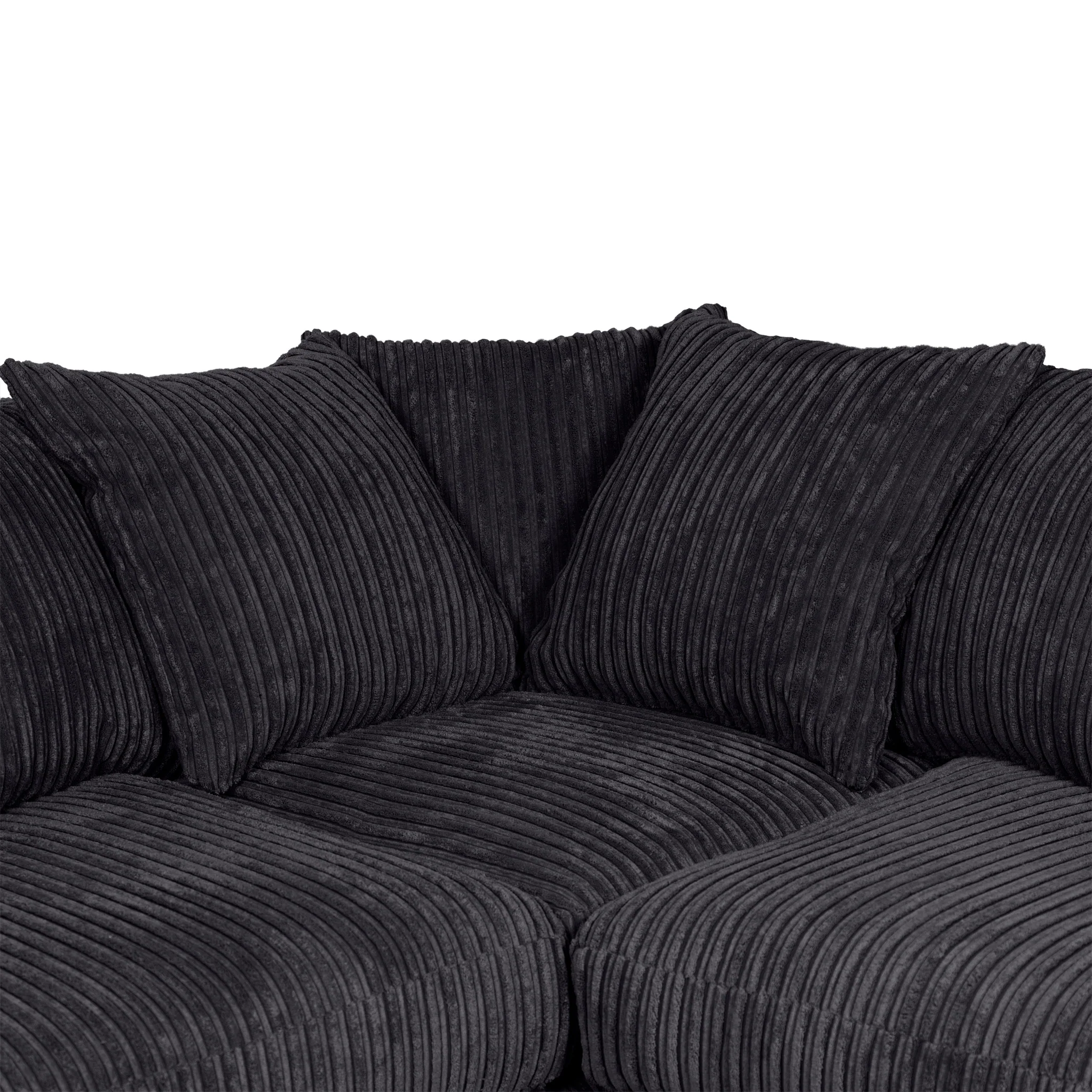 Bletchley Jumbo Cord Corner Sofa - Image 21