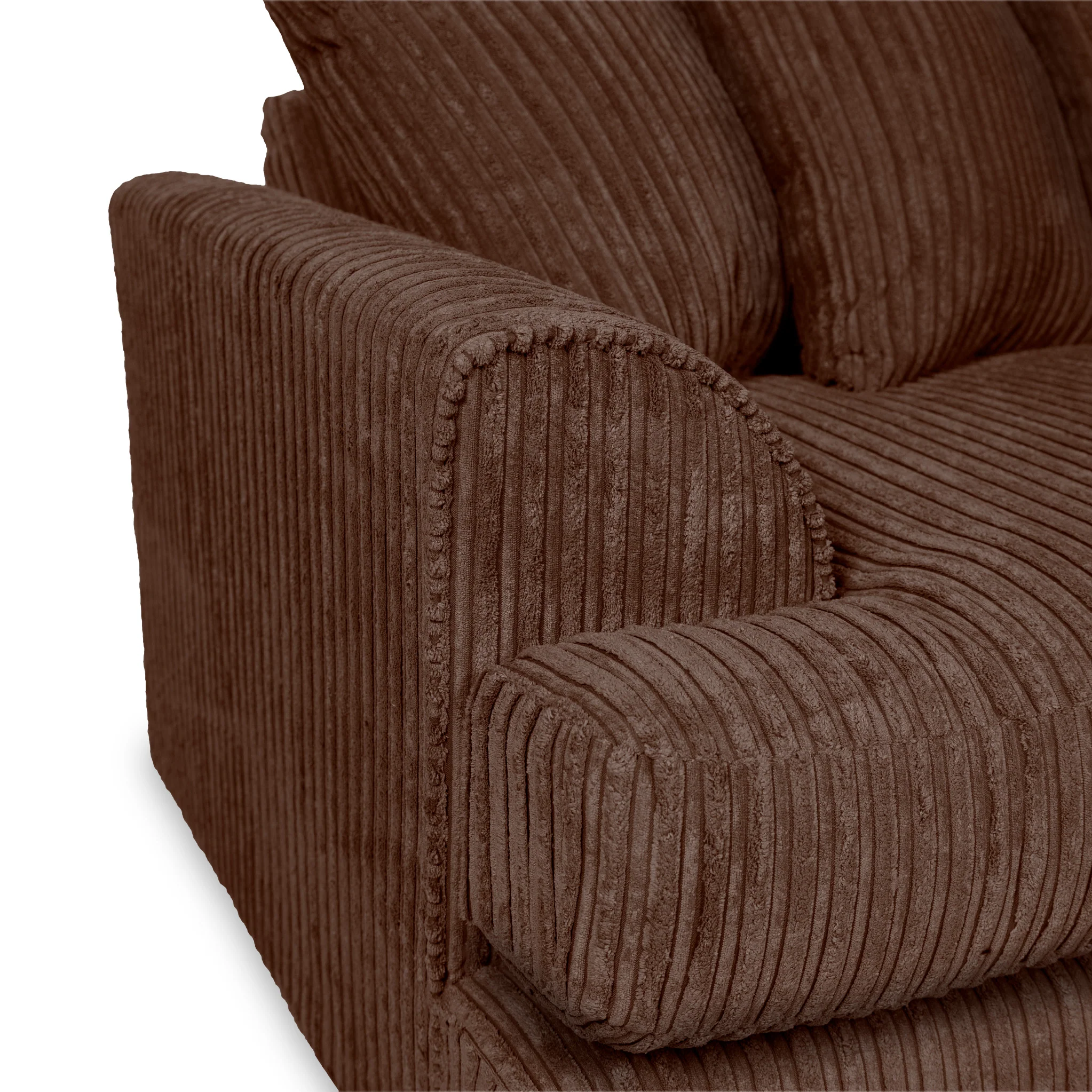 Bletchley Jumbo Cord Corner Sofa - Image 26