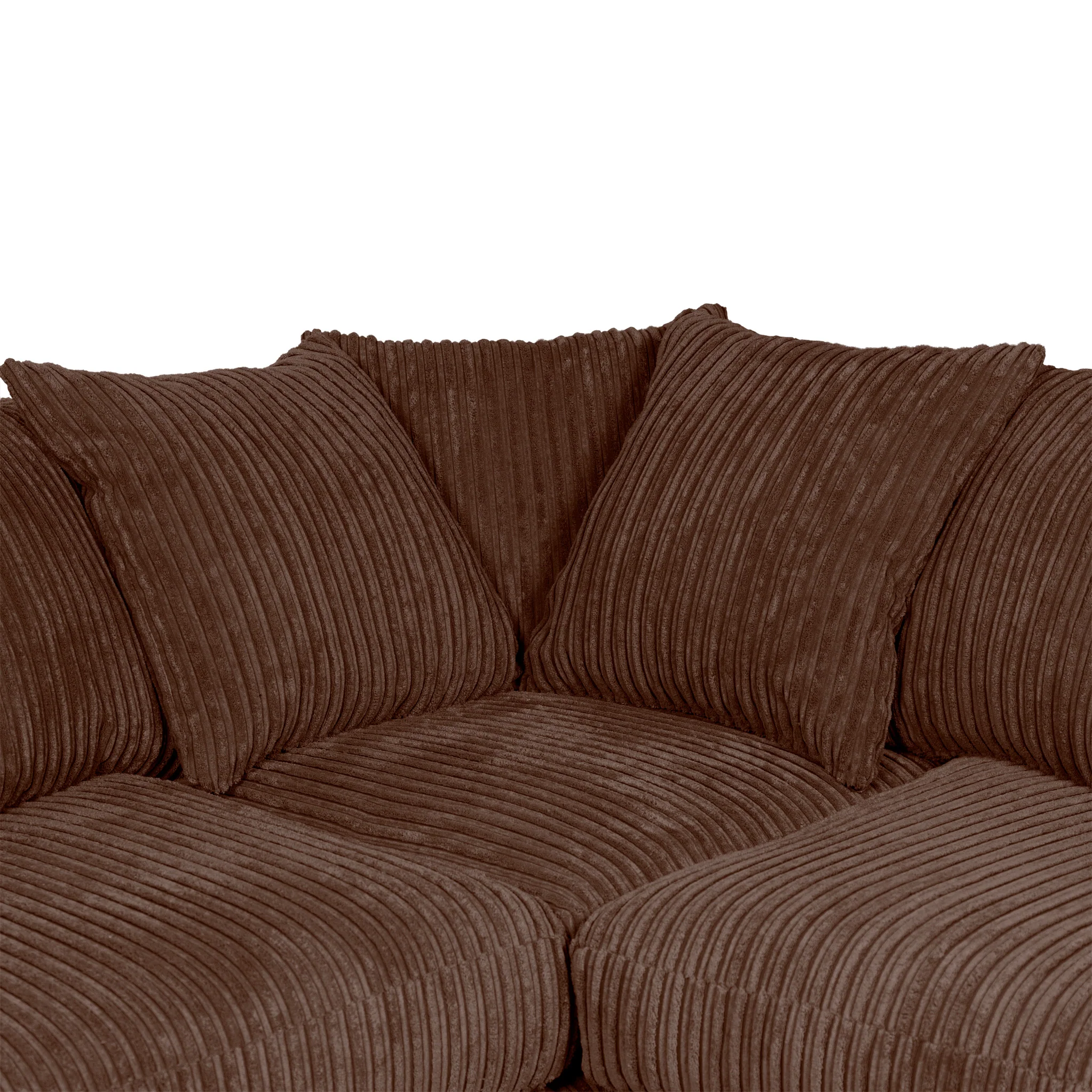 Bletchley Jumbo Cord Corner Sofa - Image 27