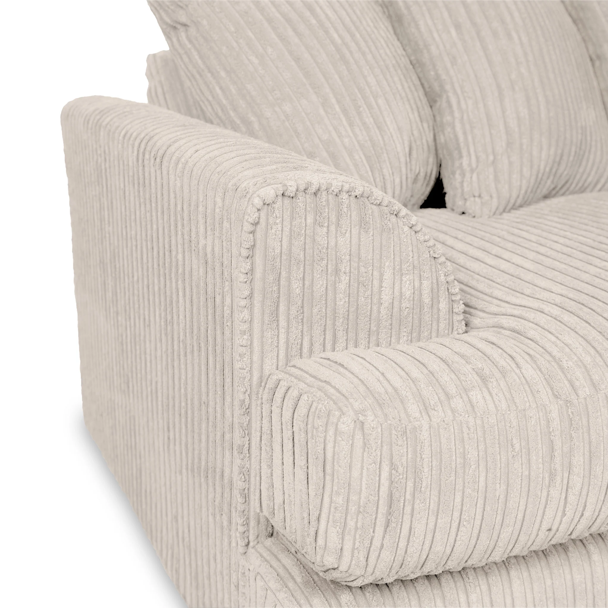 Bletchley Jumbo Cord Corner Sofa - Image 32