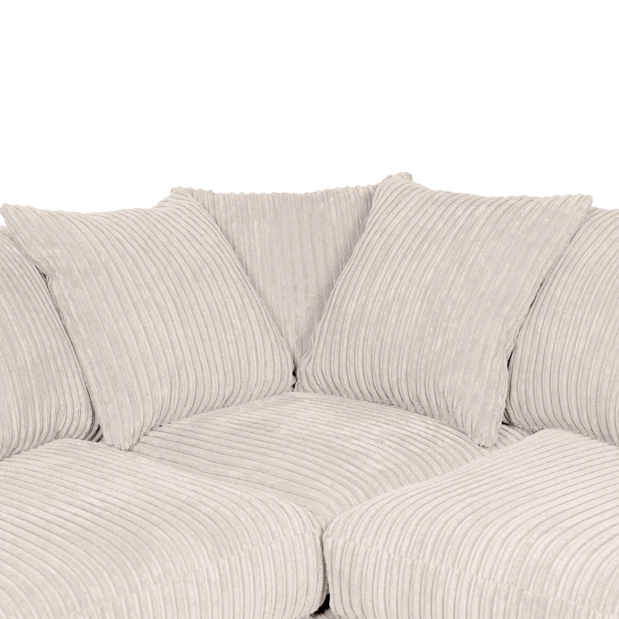 Bletchley Jumbo Cord Corner Sofa - Image 33