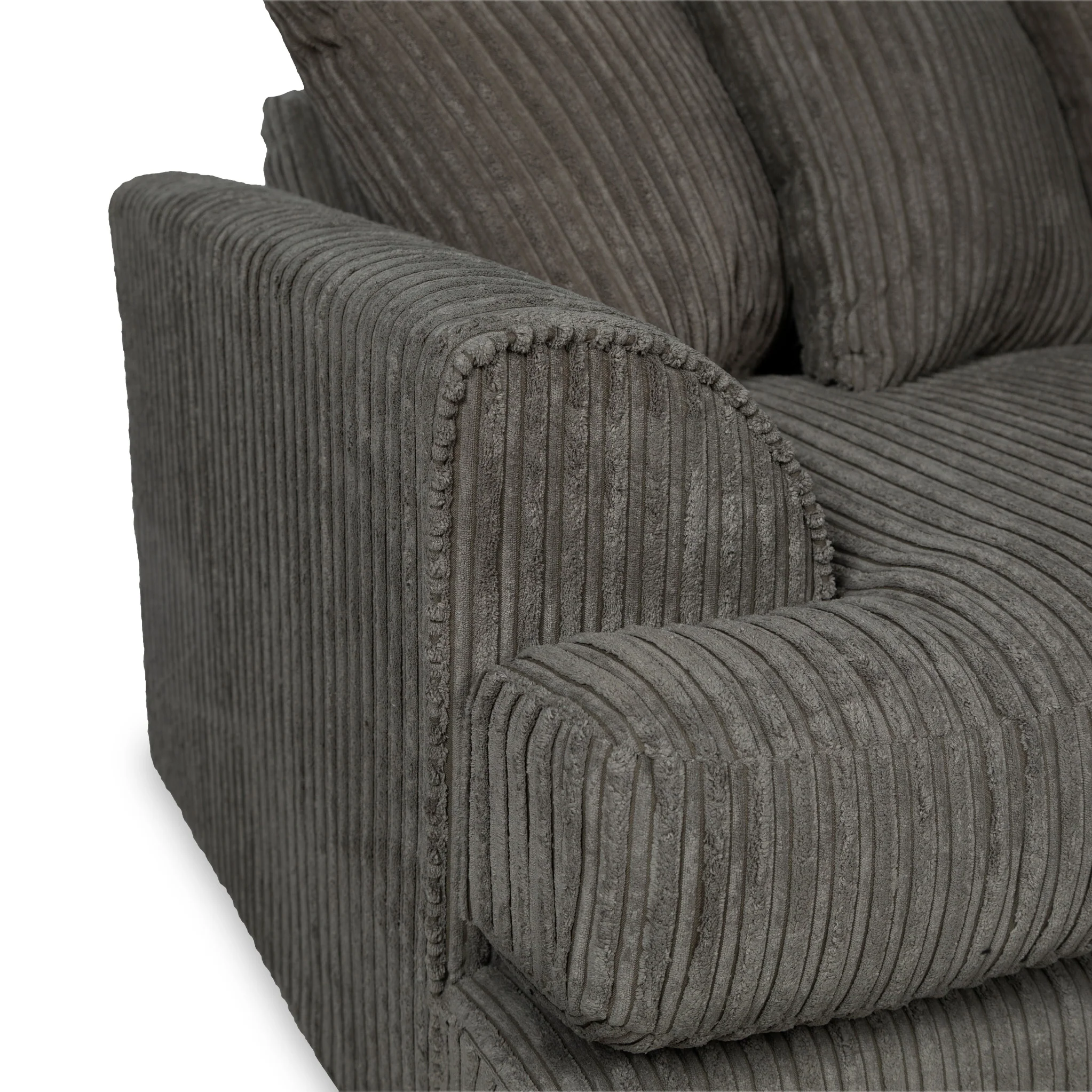 Bletchley Jumbo Cord Corner Sofa - Image 8