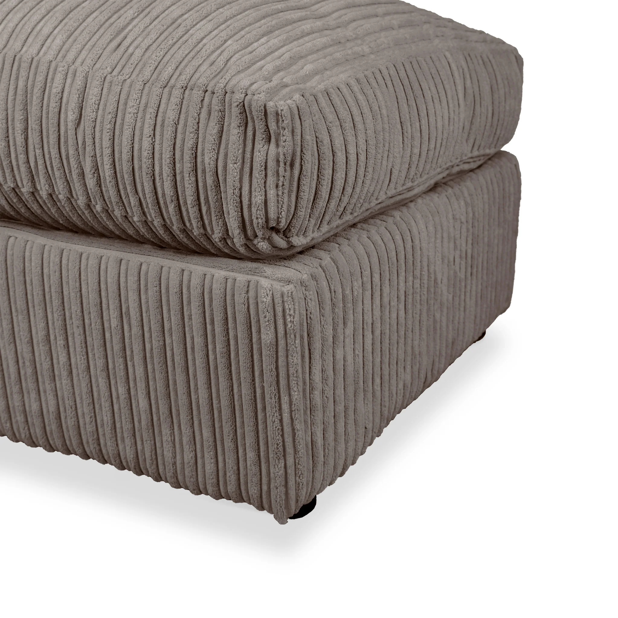 Bletchley Jumbo Cord Footstool - Image 10
