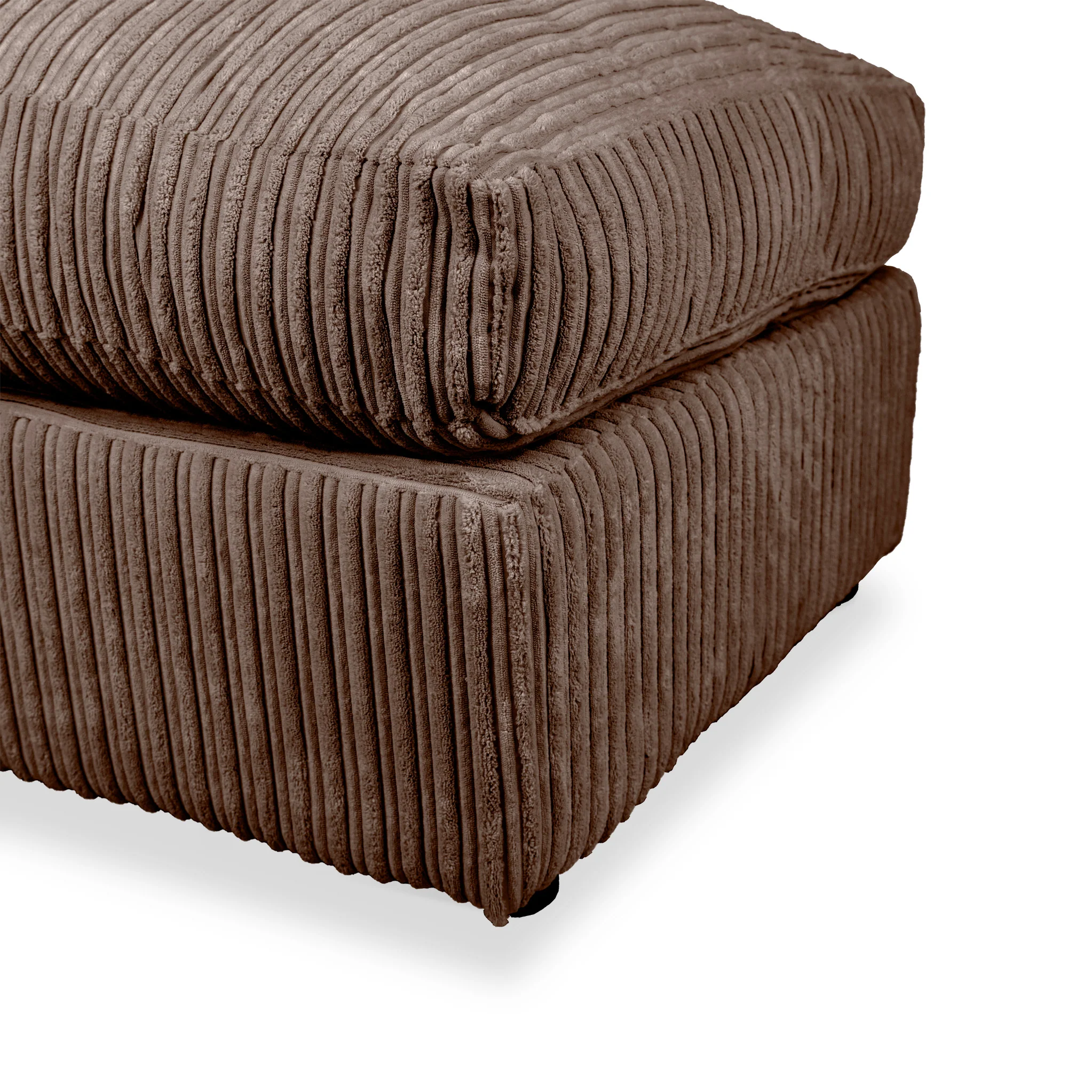 Bletchley Jumbo Cord Footstool - Image 14