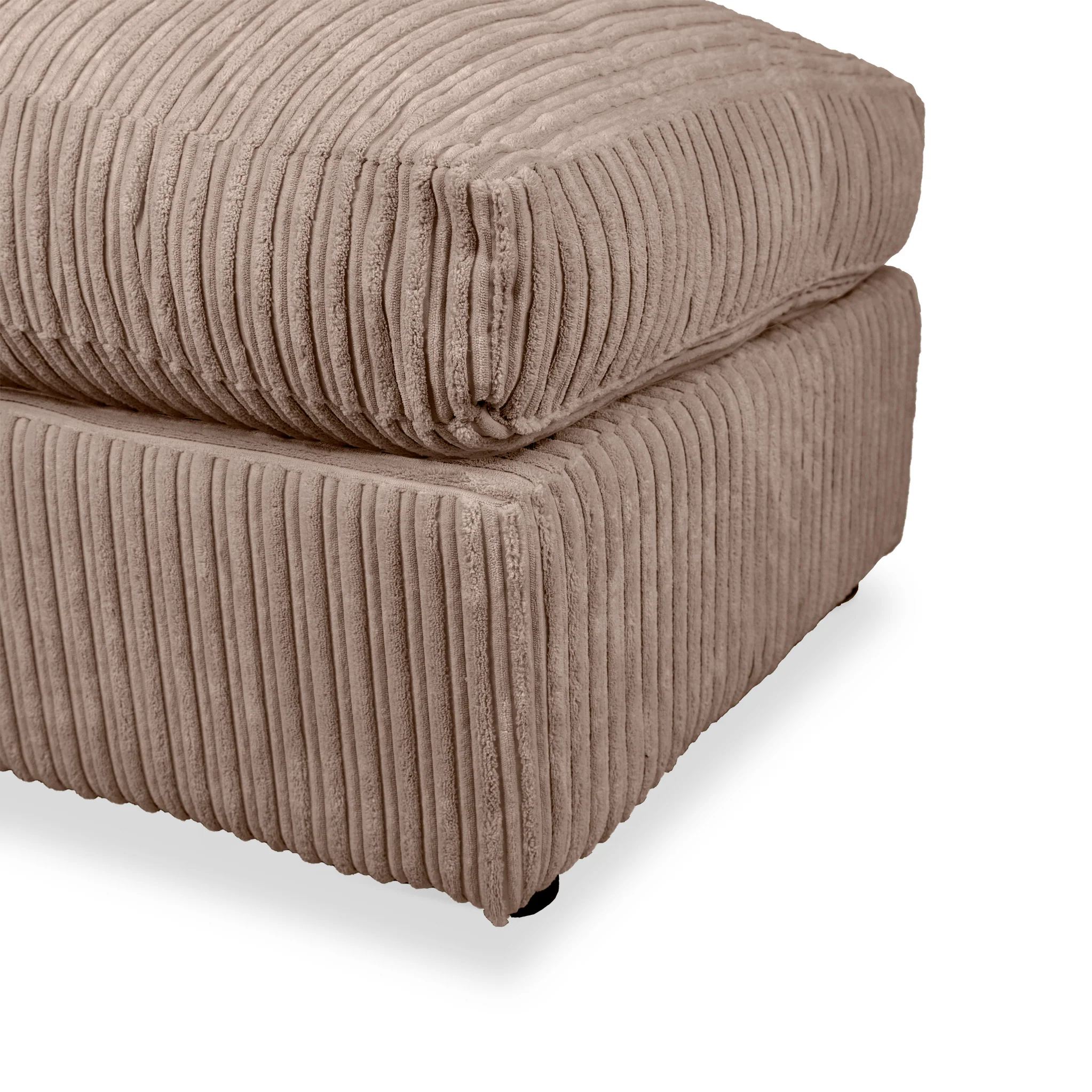 Bletchley Jumbo Cord Footstool - Image 4