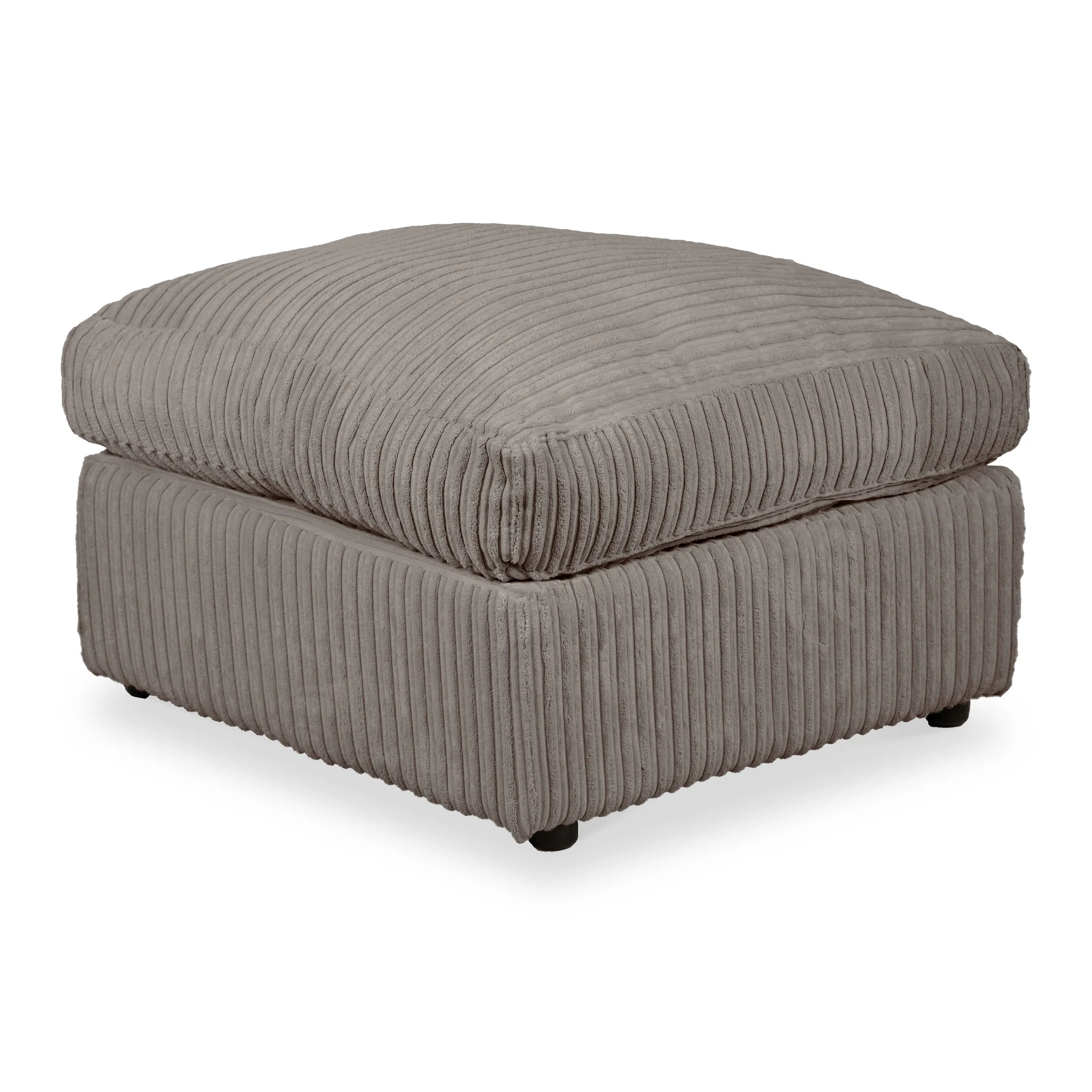 Bletchley Jumbo Cord Footstool - Image 8