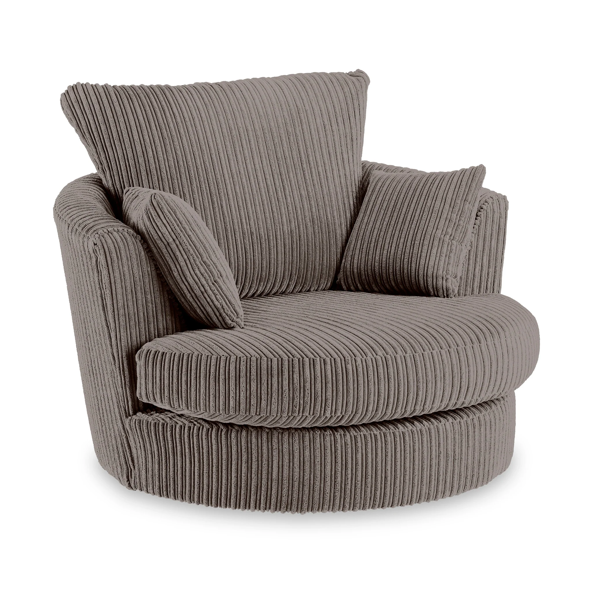 Bletchley Jumbo Cord Swivel Chair - Image 20
